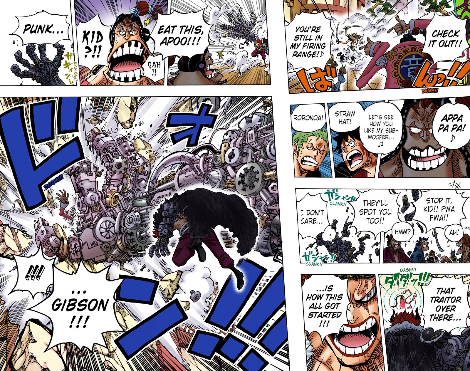 One Piece Colored Manga