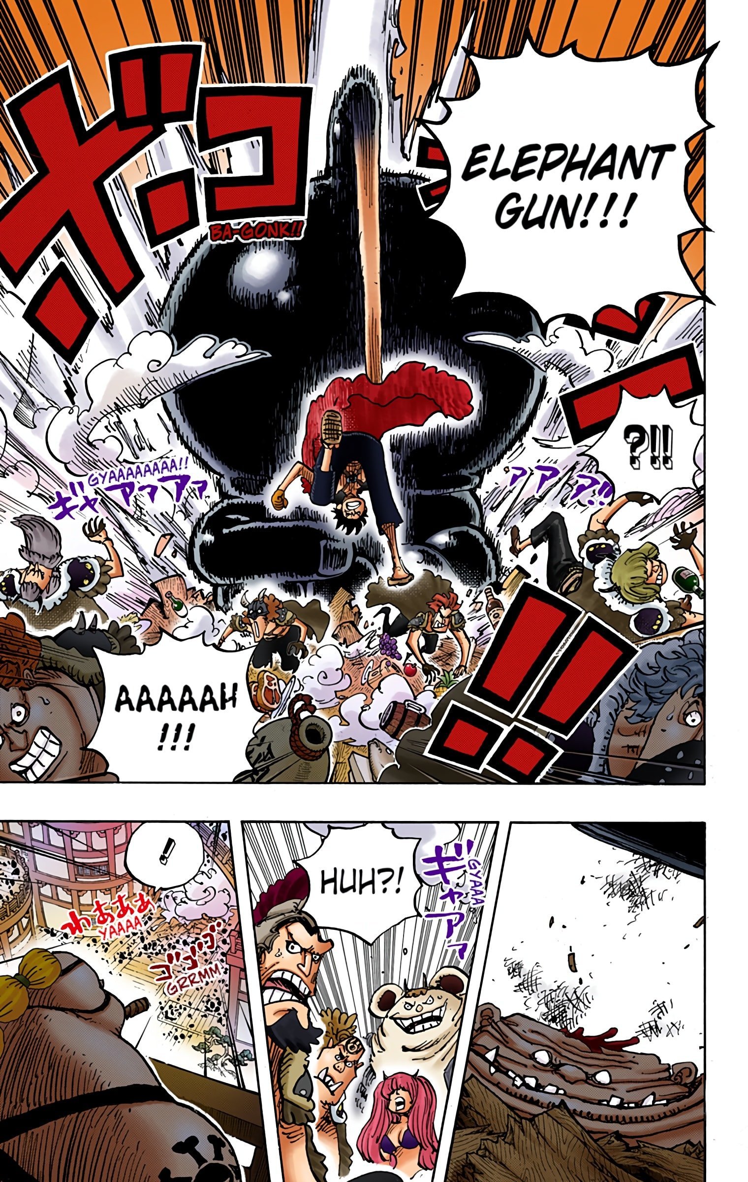 One Piece Colored Manga