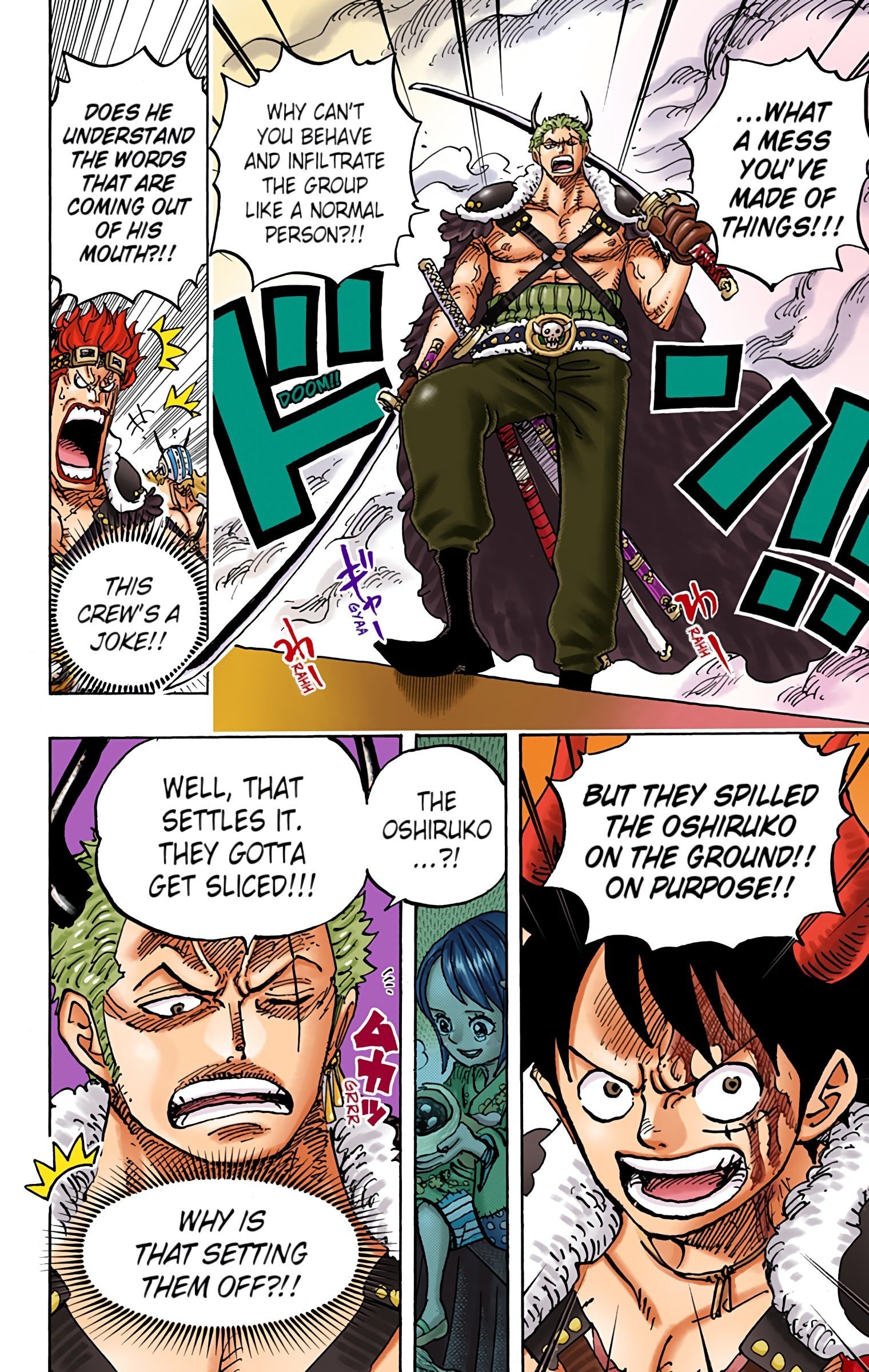 One Piece Colored Manga