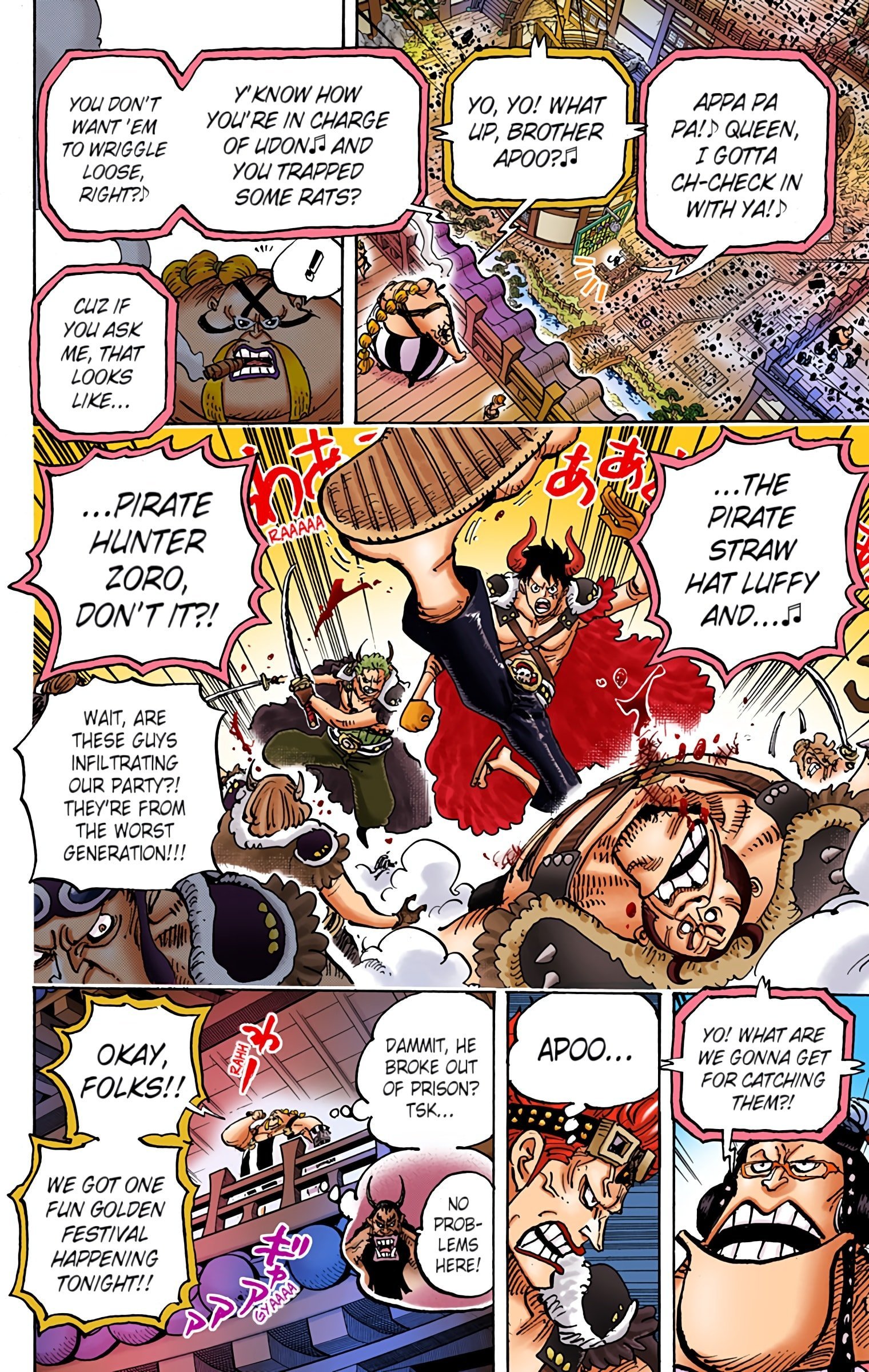 One Piece Colored Manga