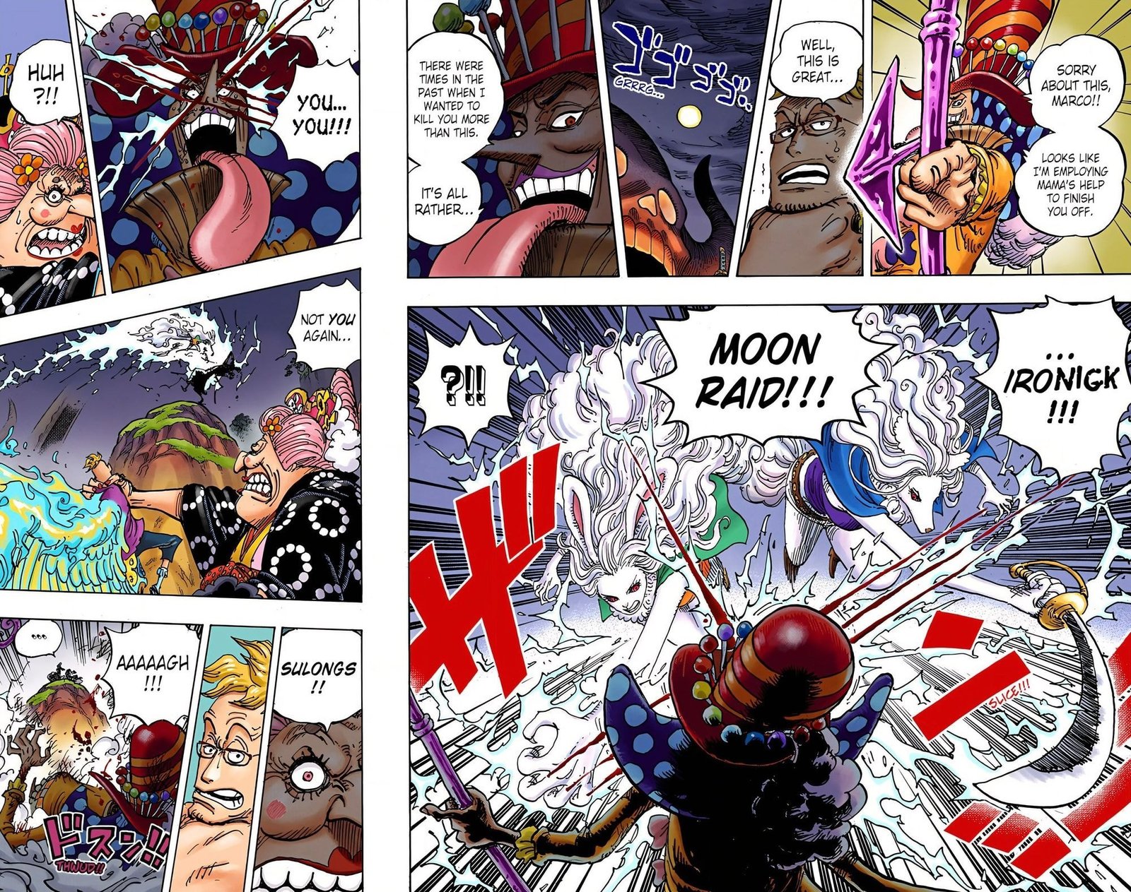 One Piece Colored Manga