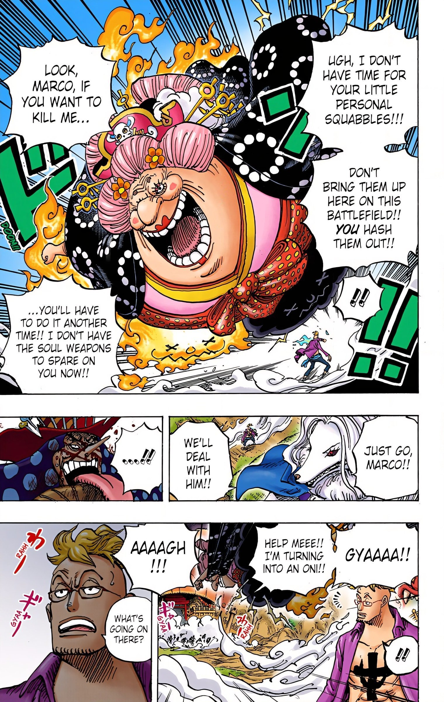 One Piece Colored Manga