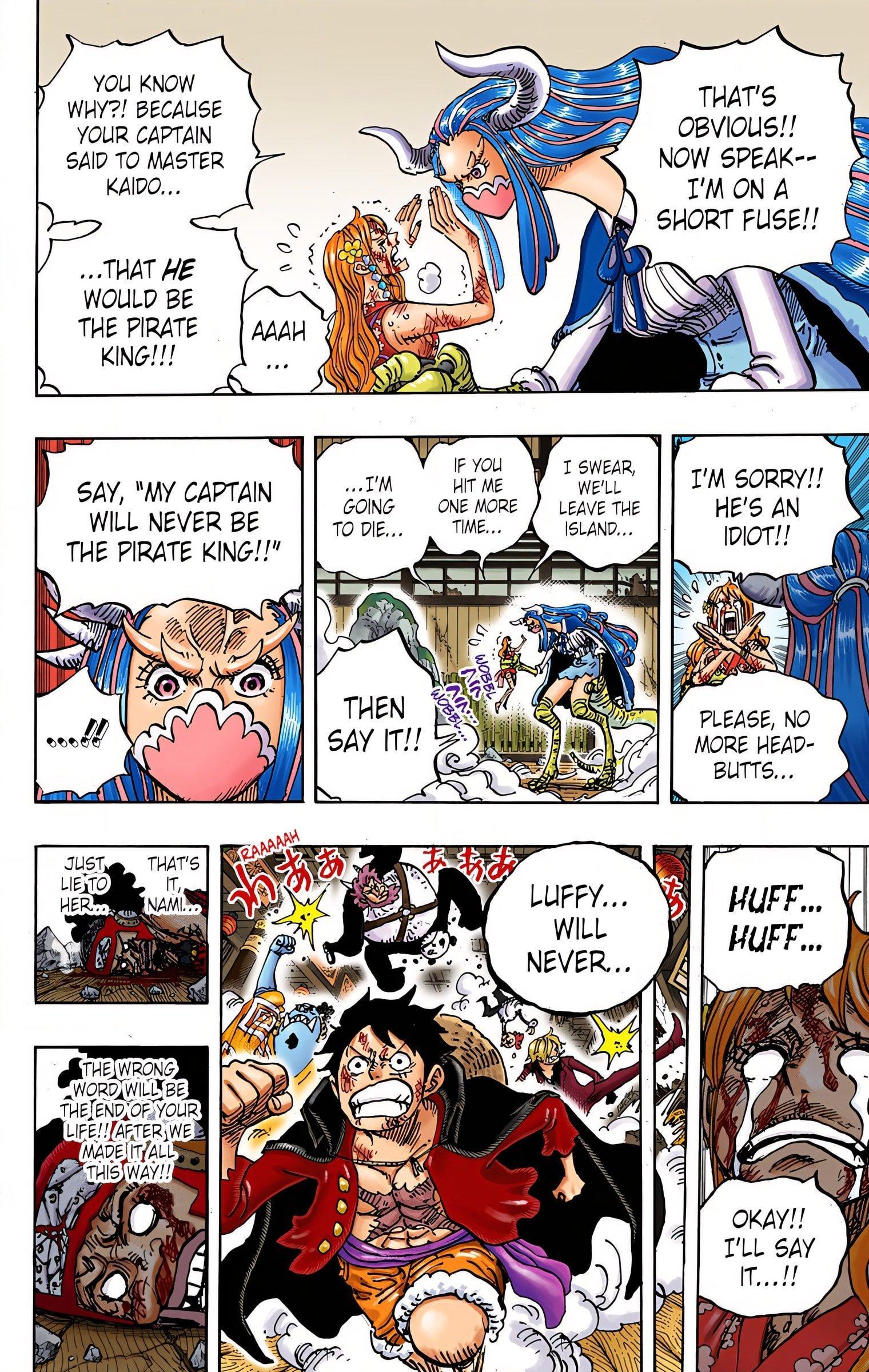 One Piece Colored Manga