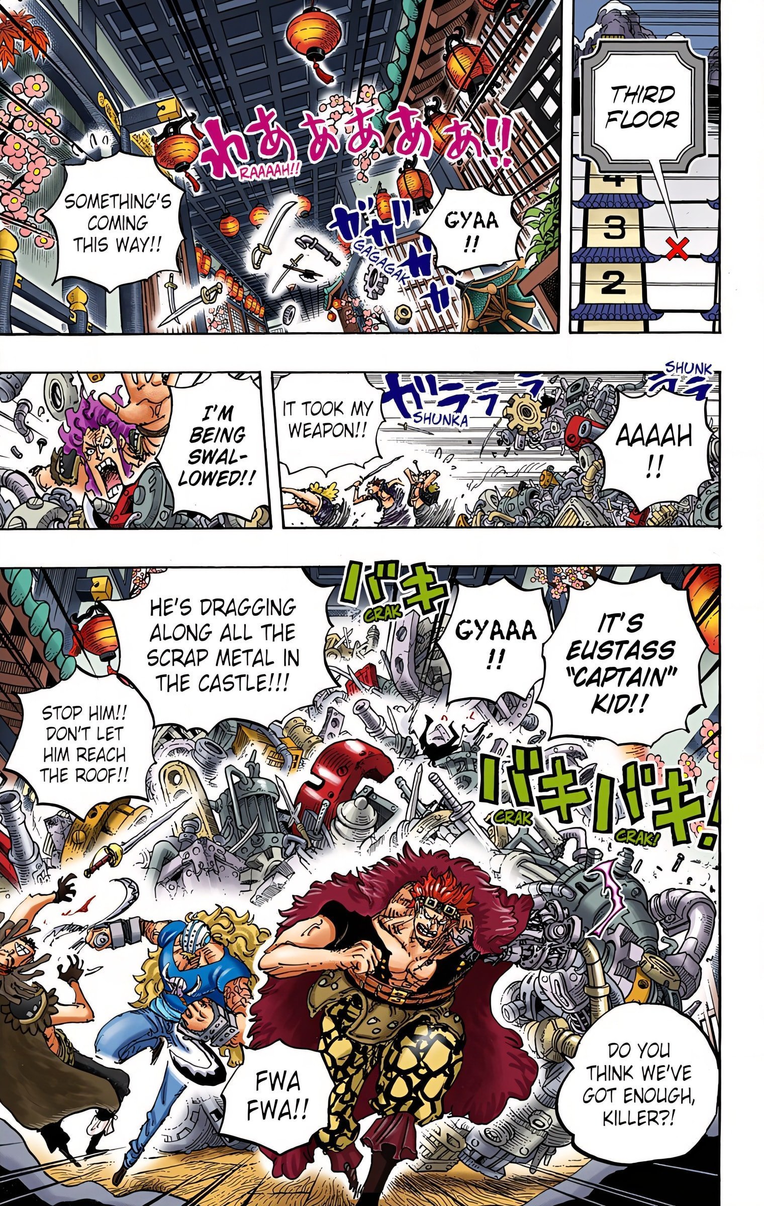 One Piece Colored Manga