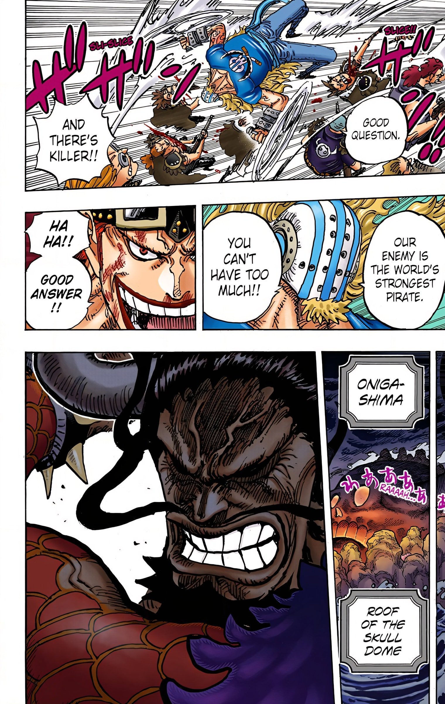 One Piece Colored Manga