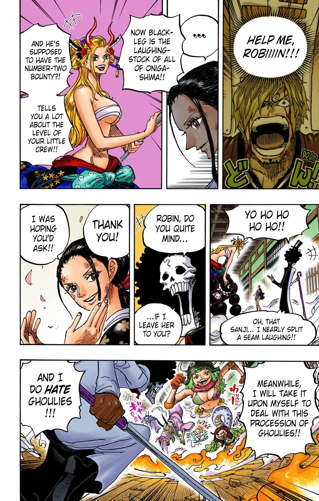 One Piece Colored Manga