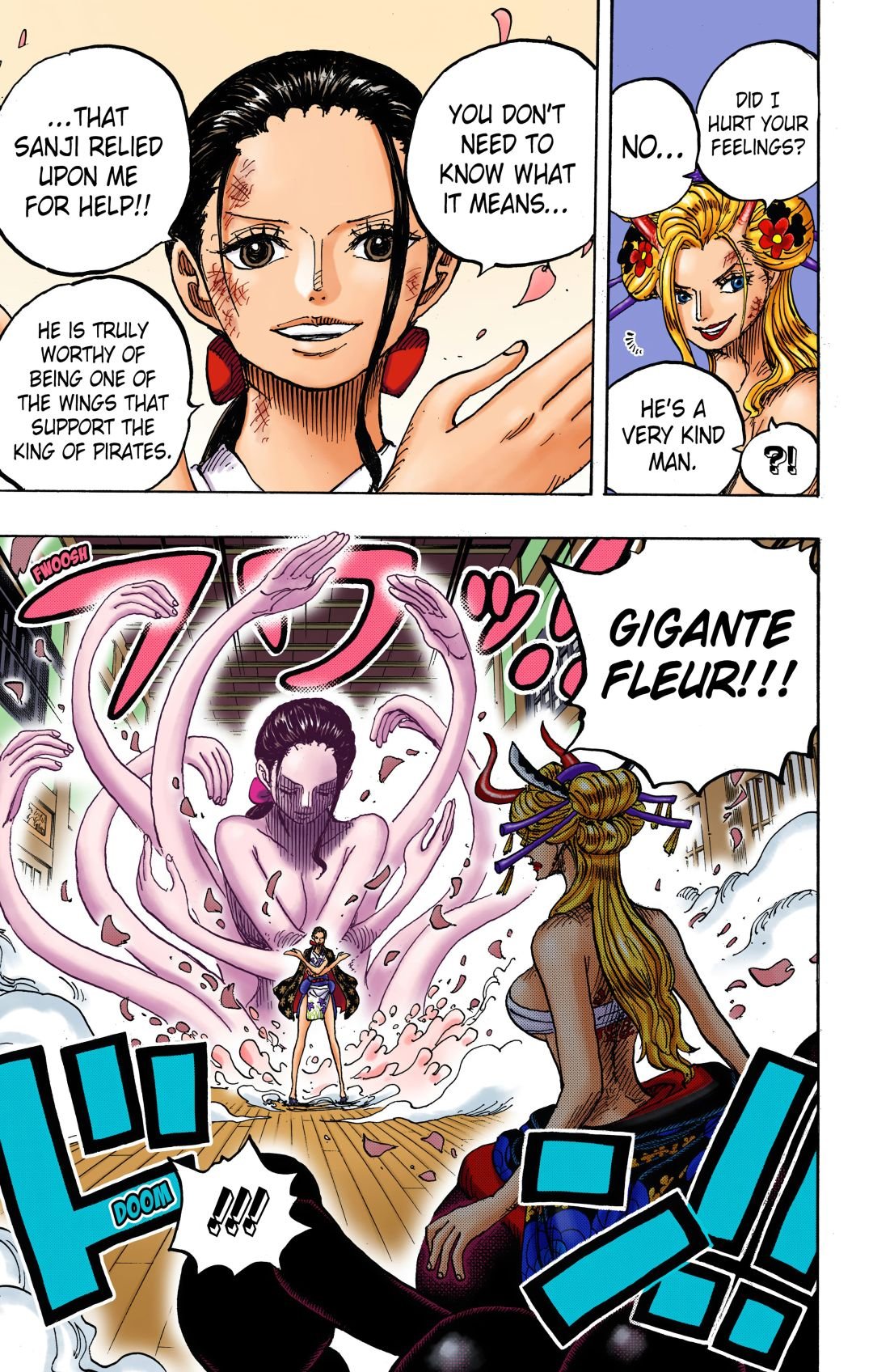 One Piece Colored Manga