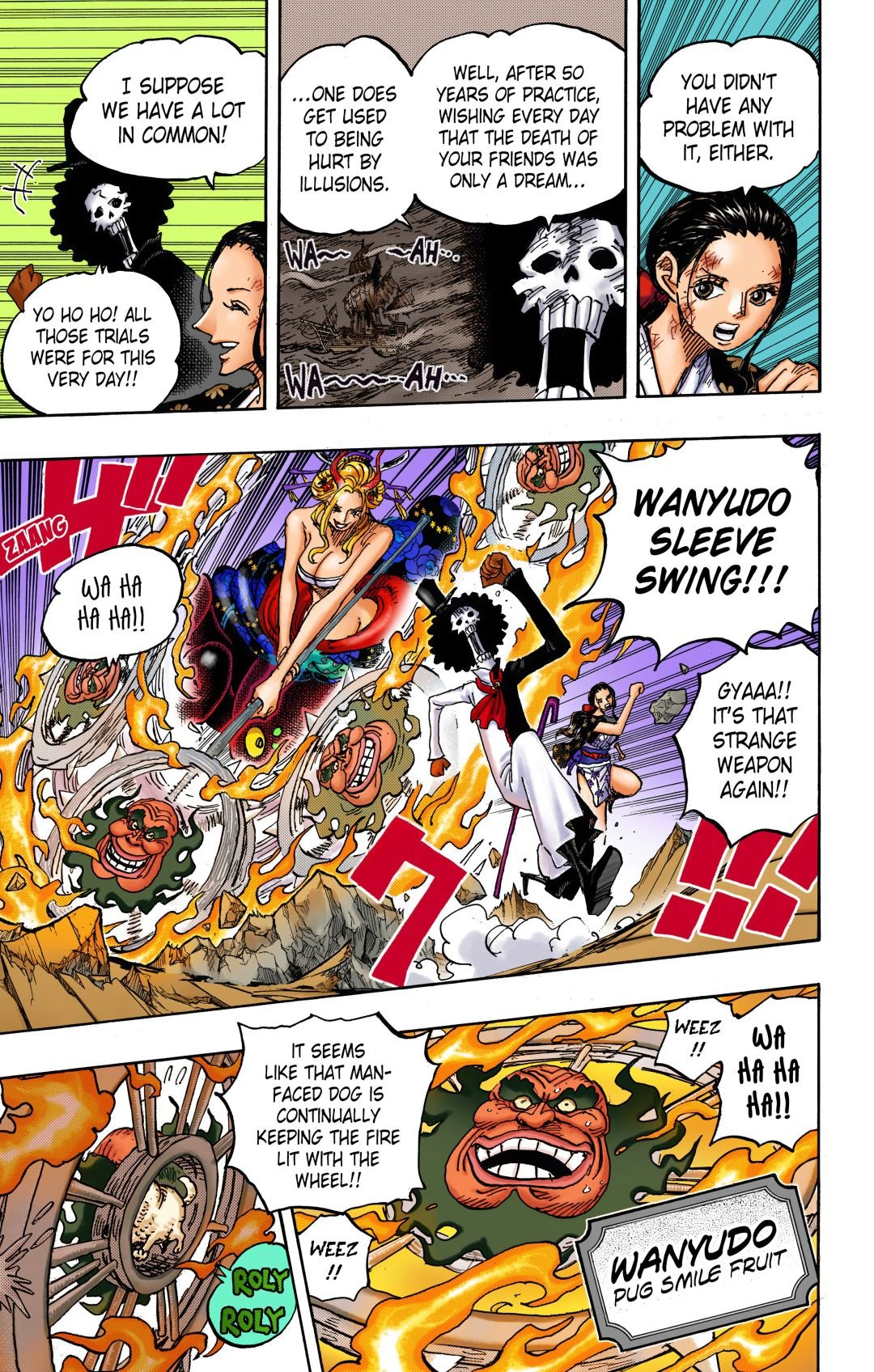 One Piece Colored Manga