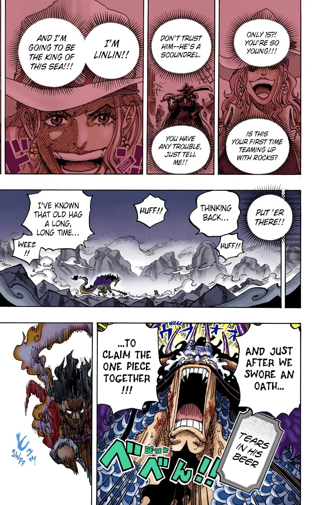 One Piece Colored Manga