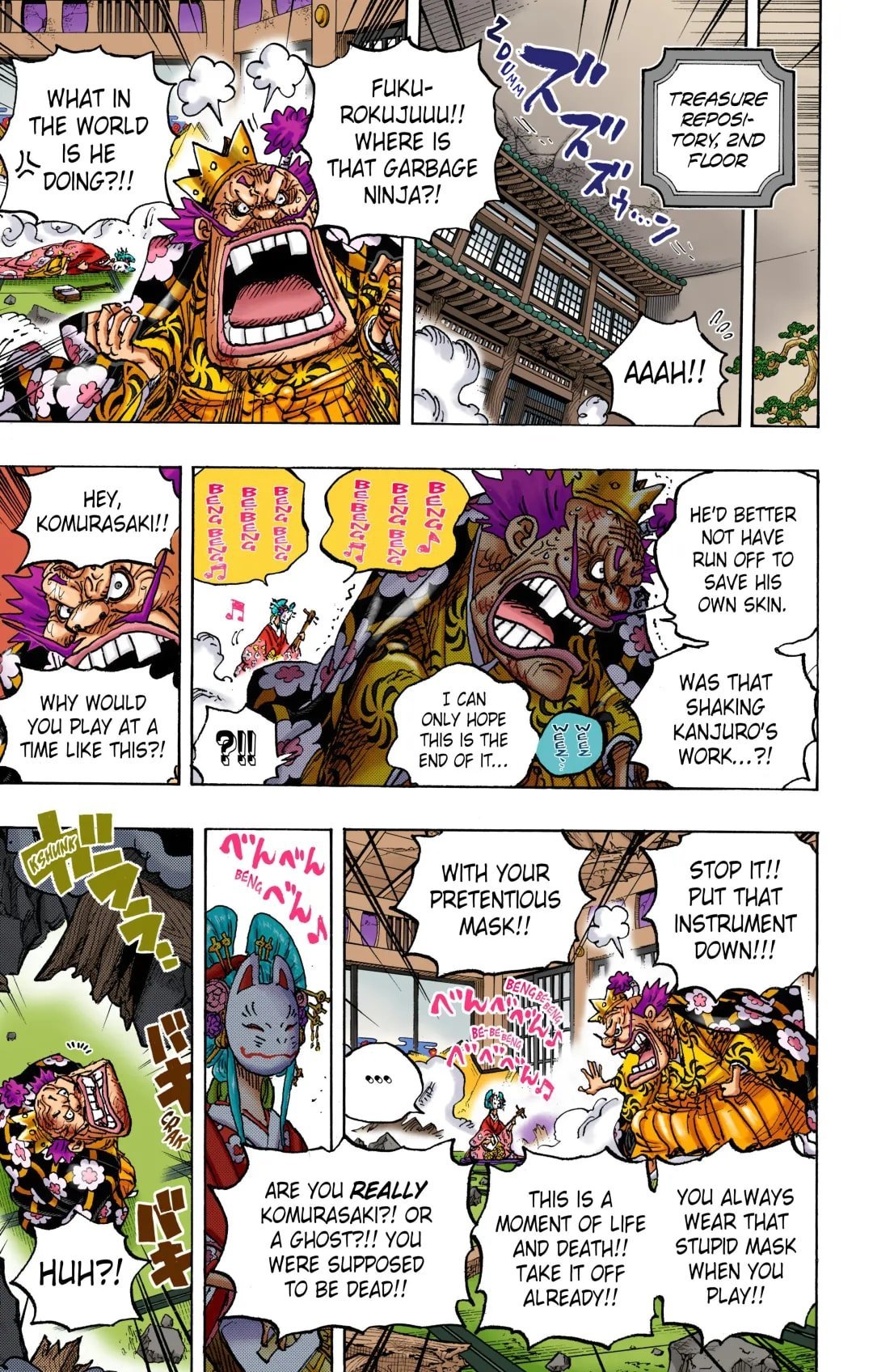 One Piece Colored Manga