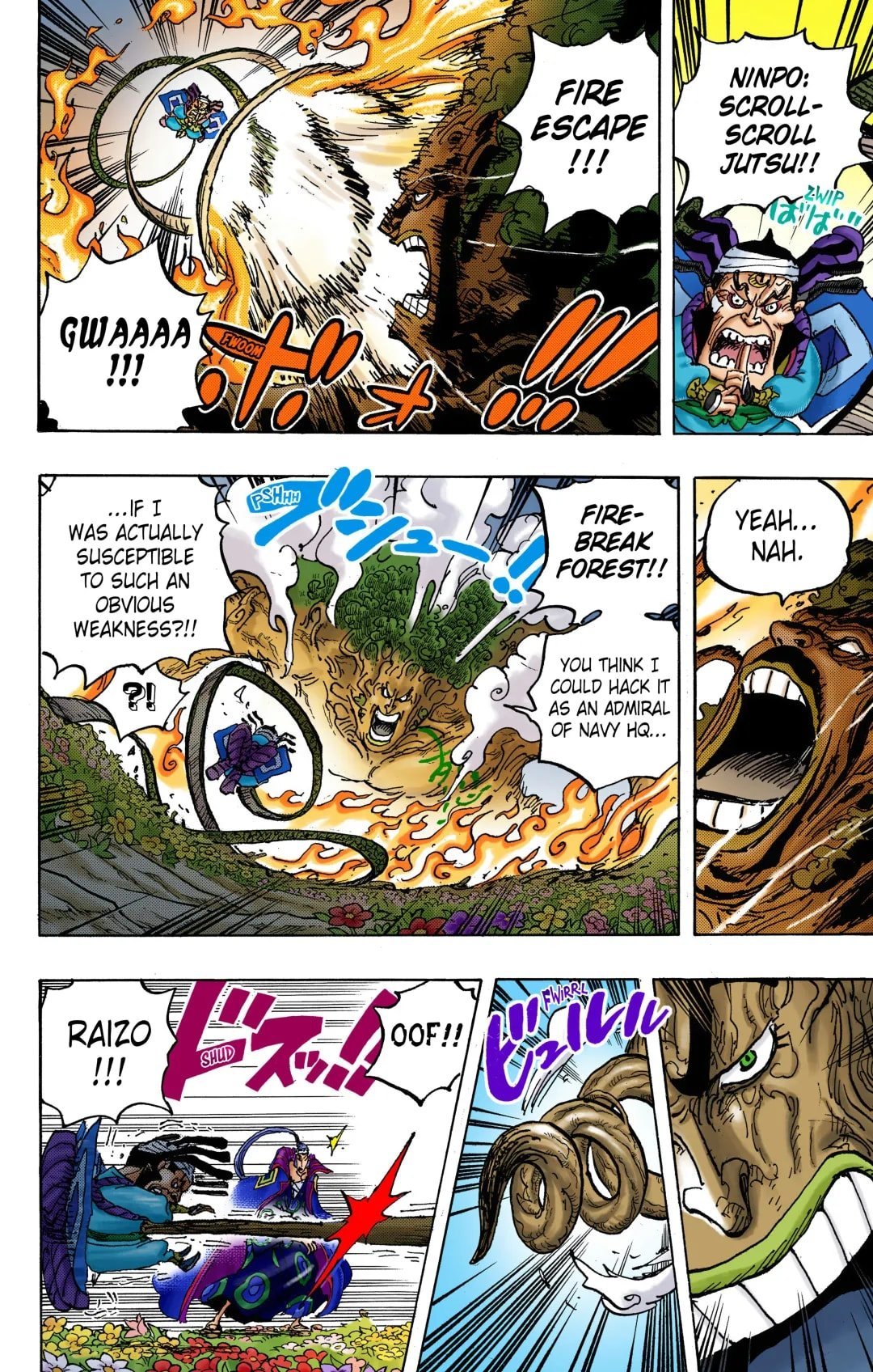 One Piece Colored Manga