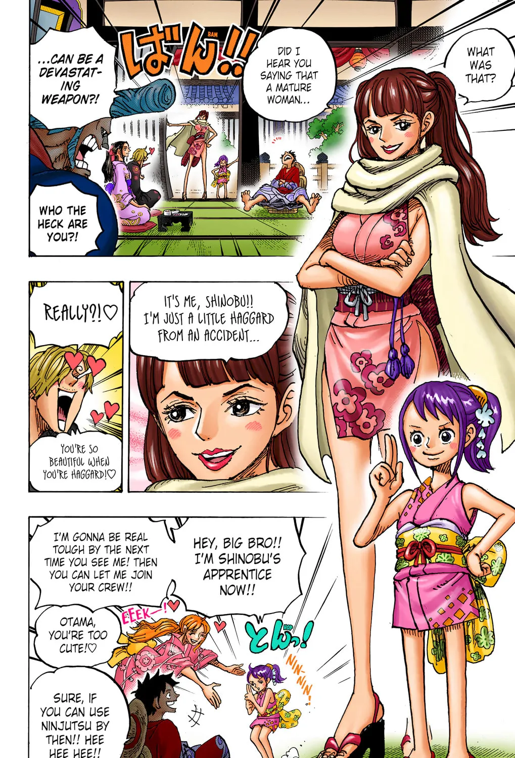 OP Colored Manga