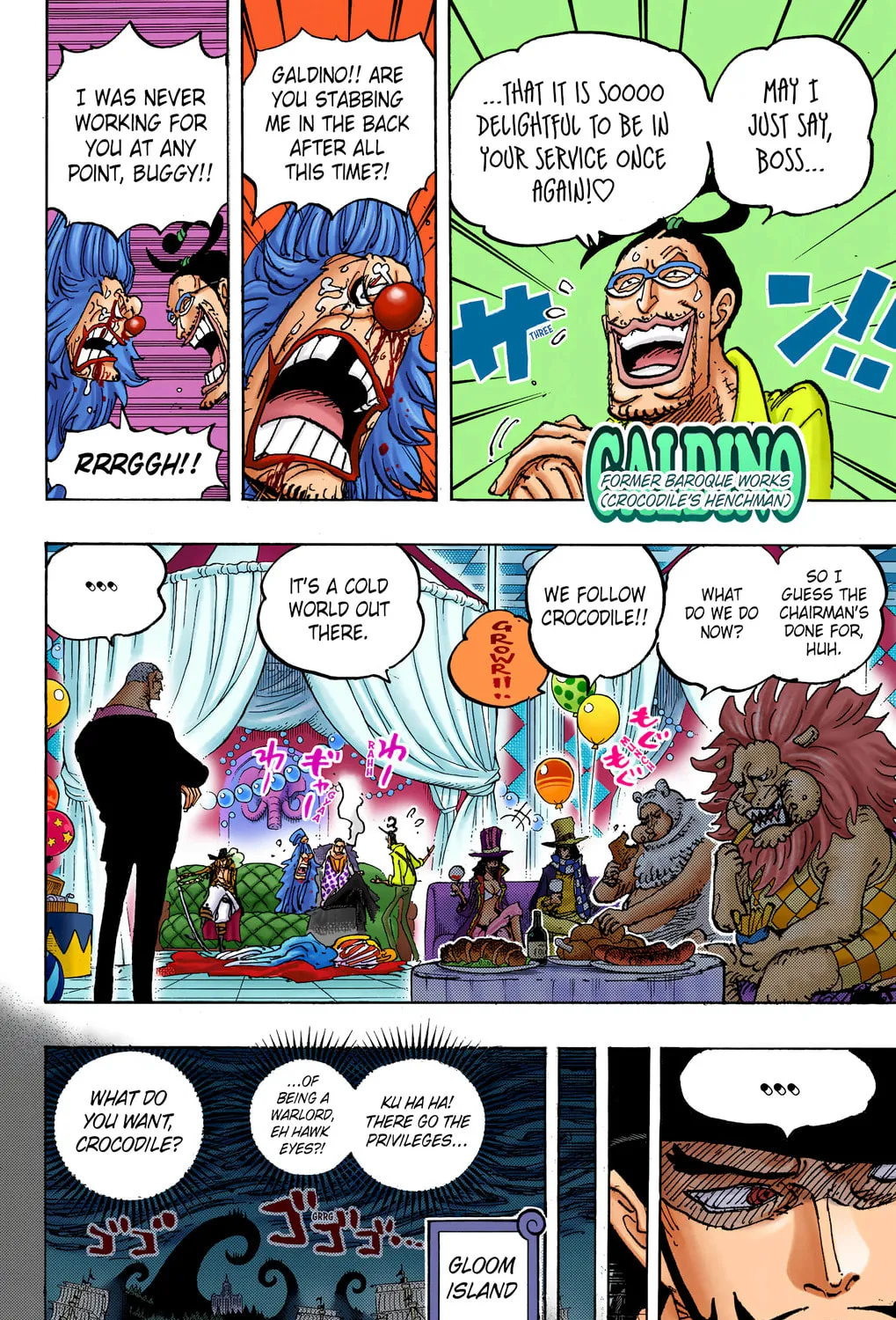 OP Colored Manga