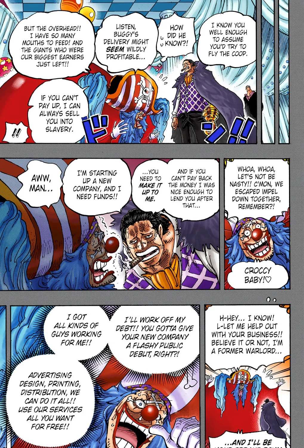 OP Colored Manga