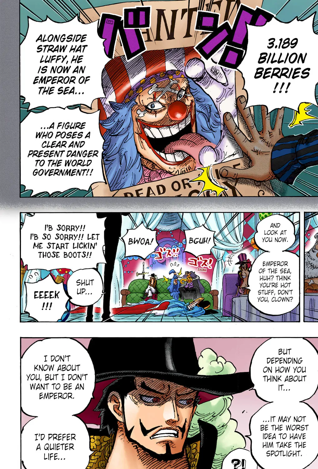 OP Colored Manga
