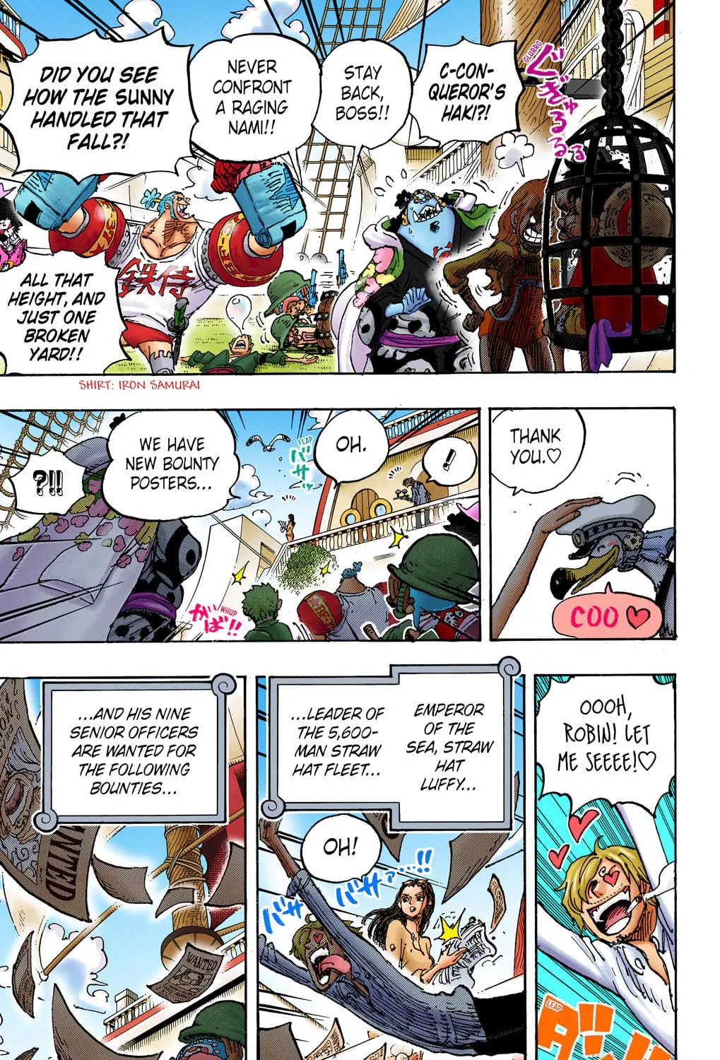 OP Colored Manga