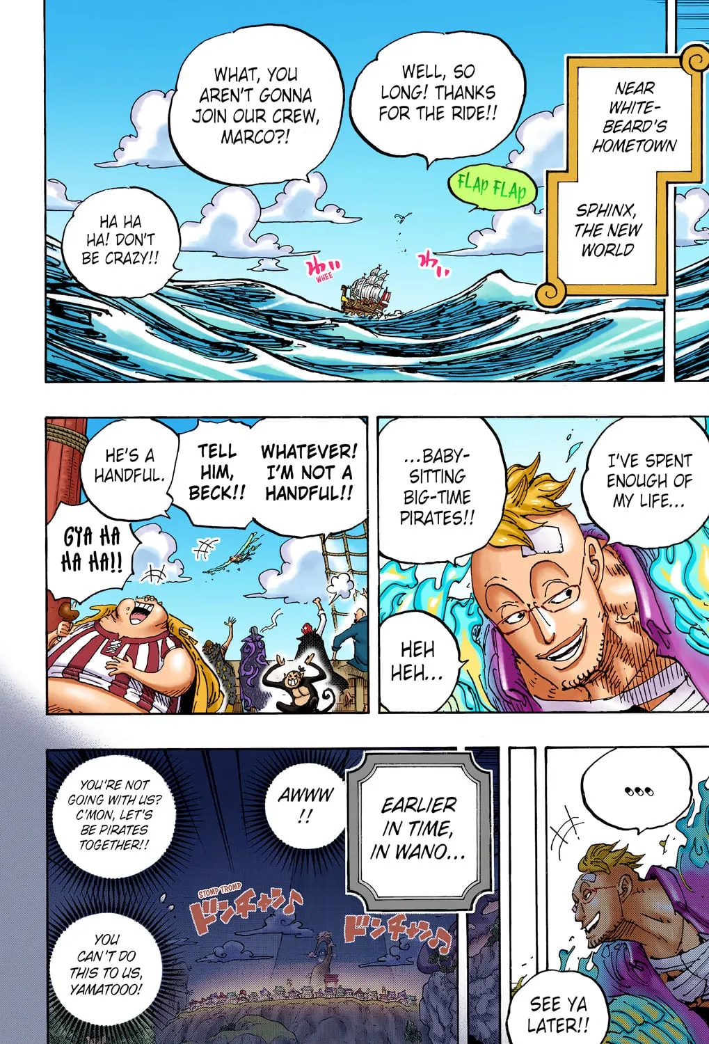 OP Colored Manga