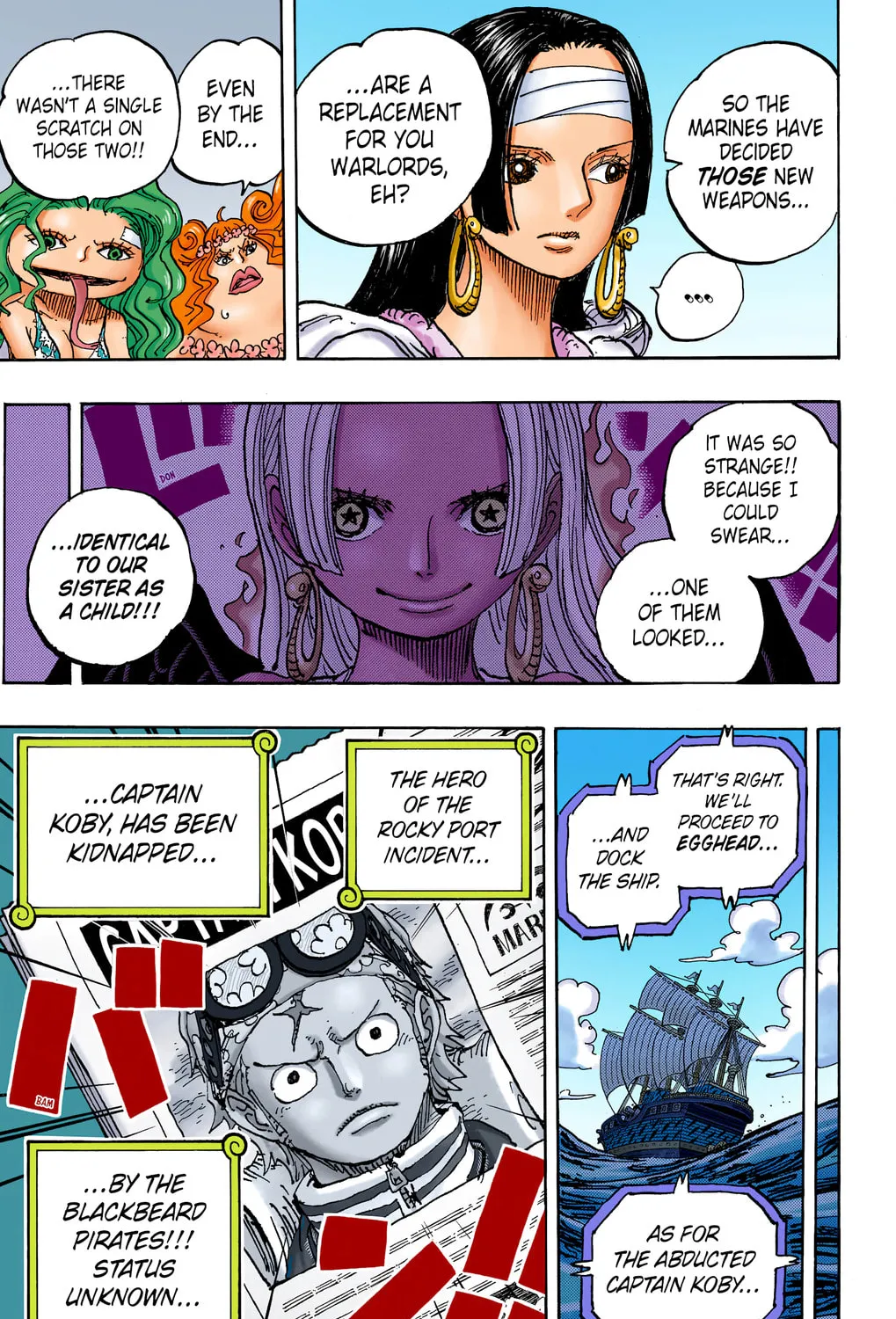 OP Colored Manga
