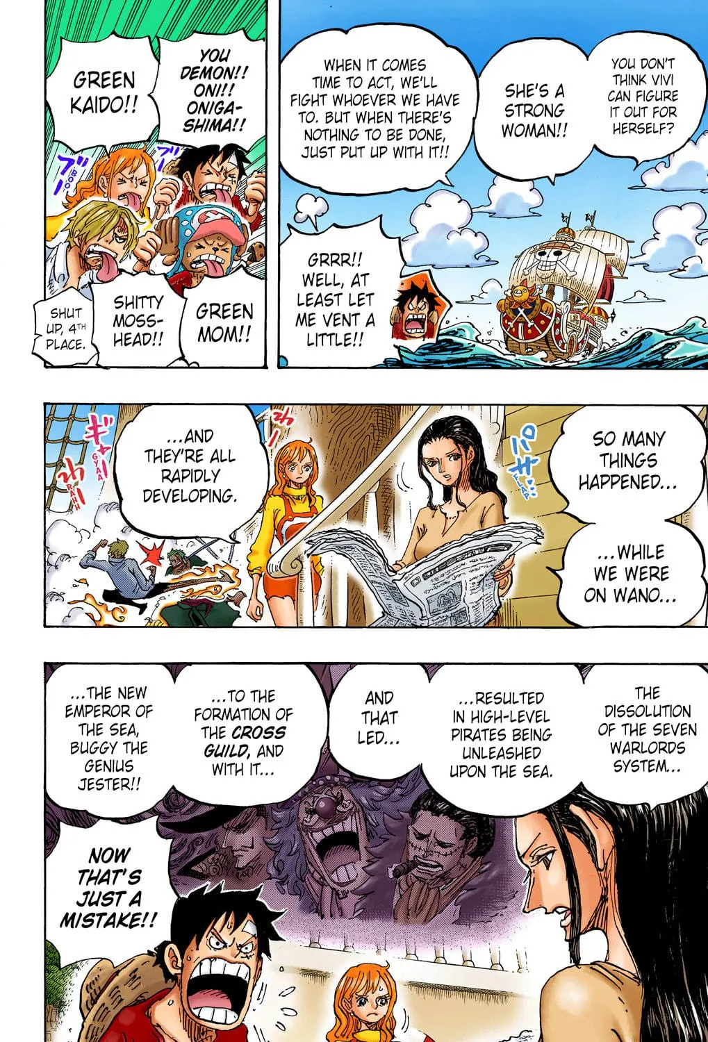 OP Colored Manga