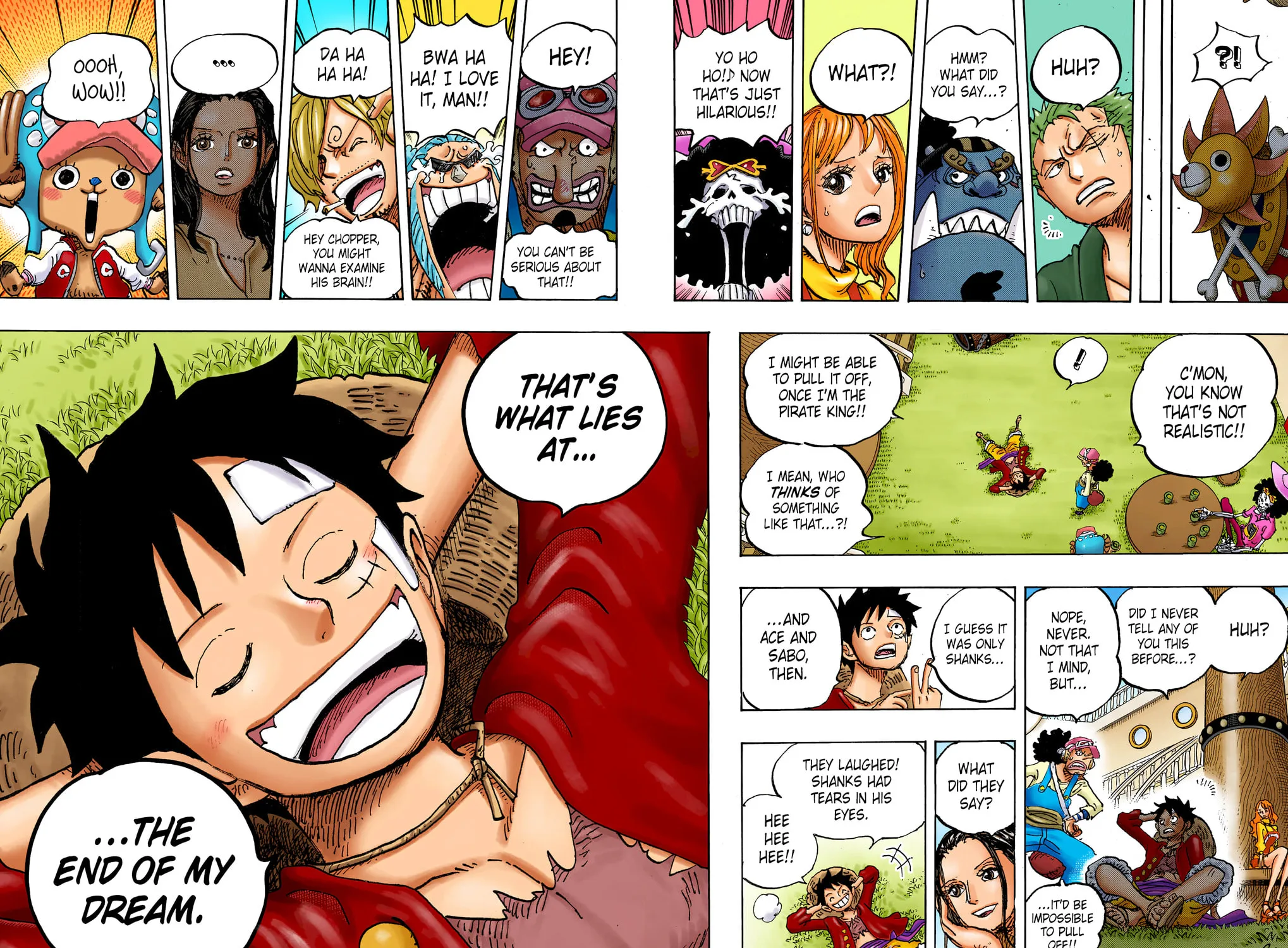 OP Colored Manga
