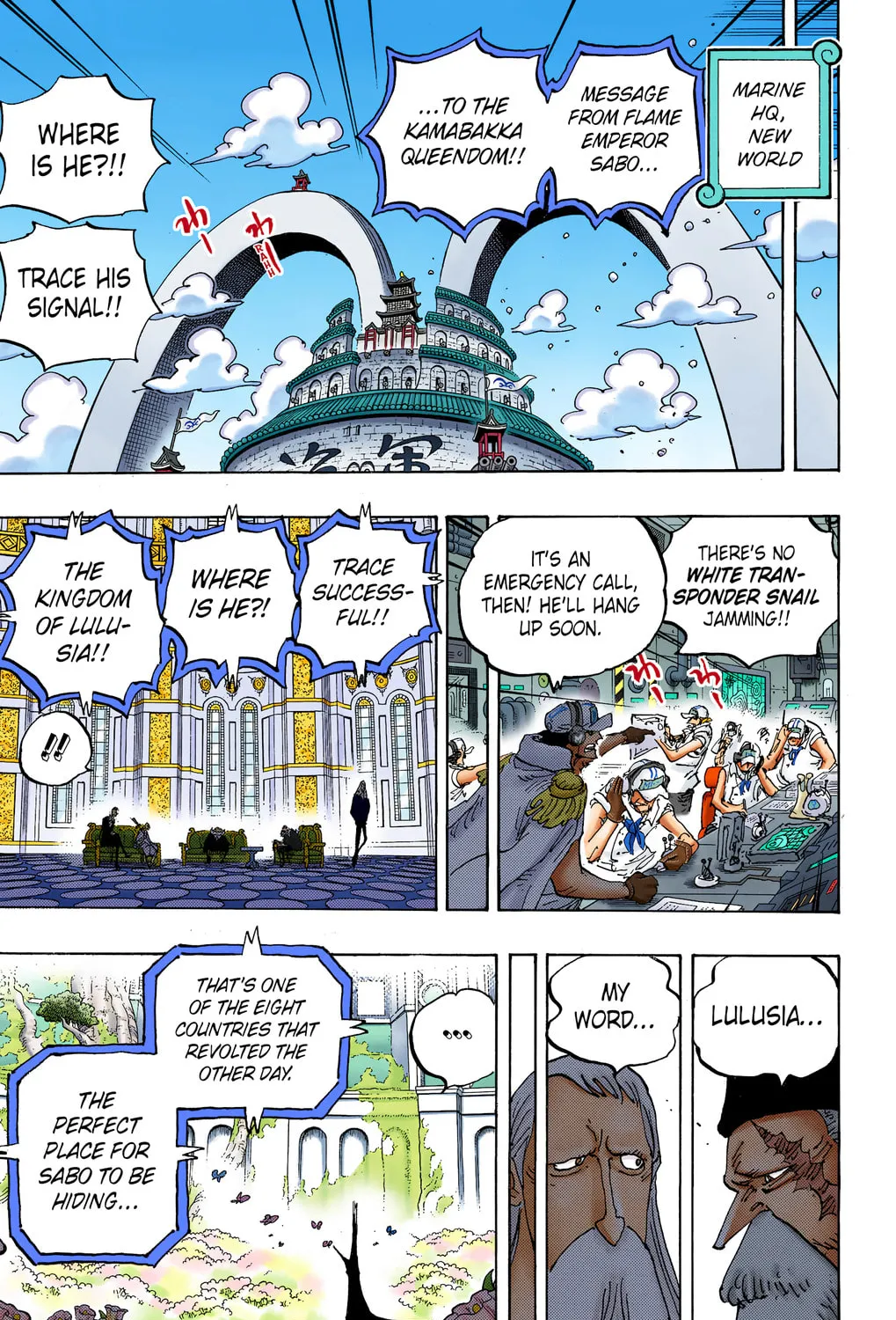 OP Colored Manga