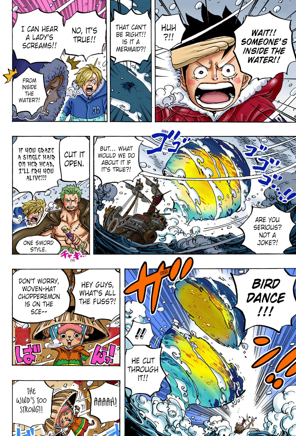 OP Colored Manga