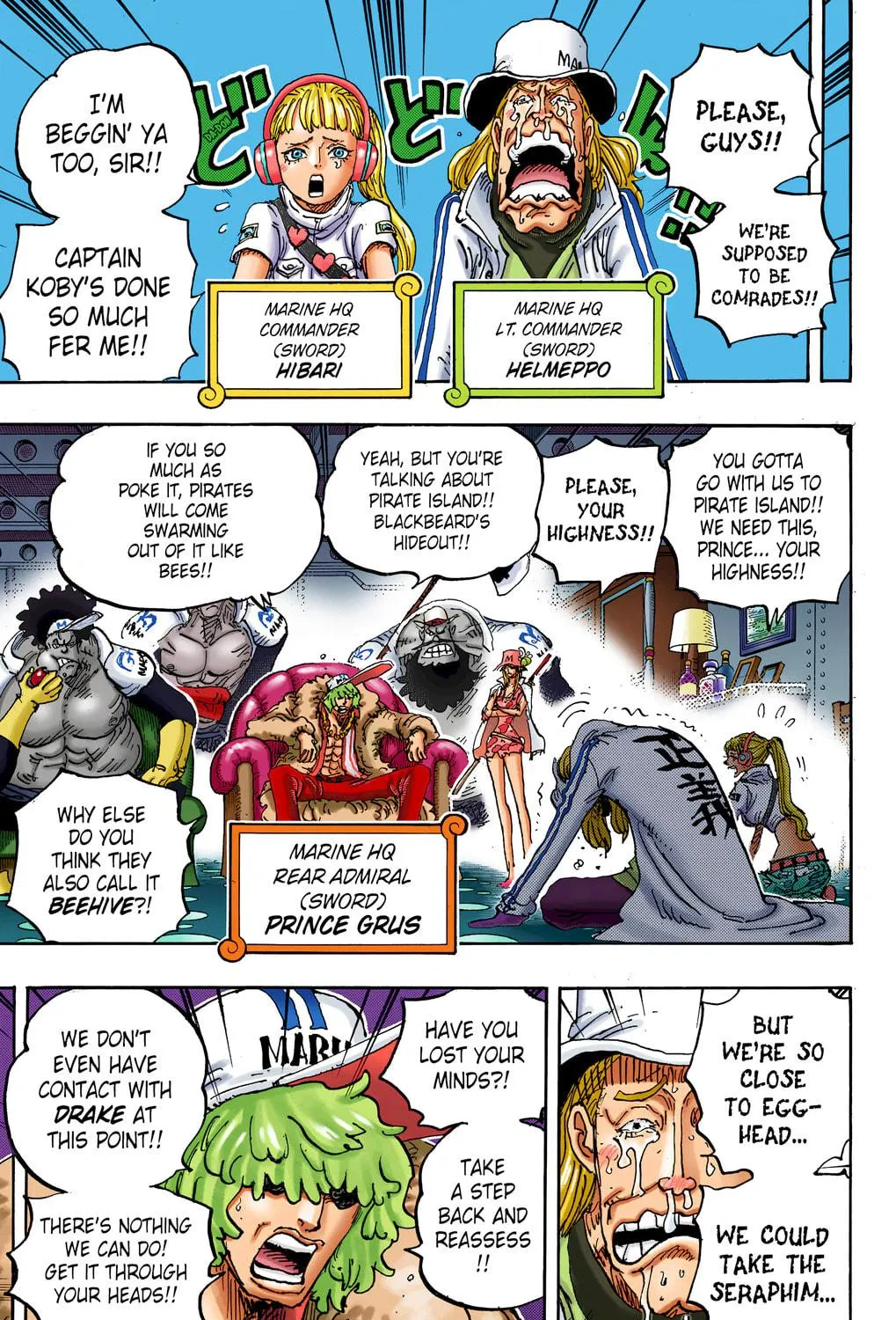 OP Colored Manga