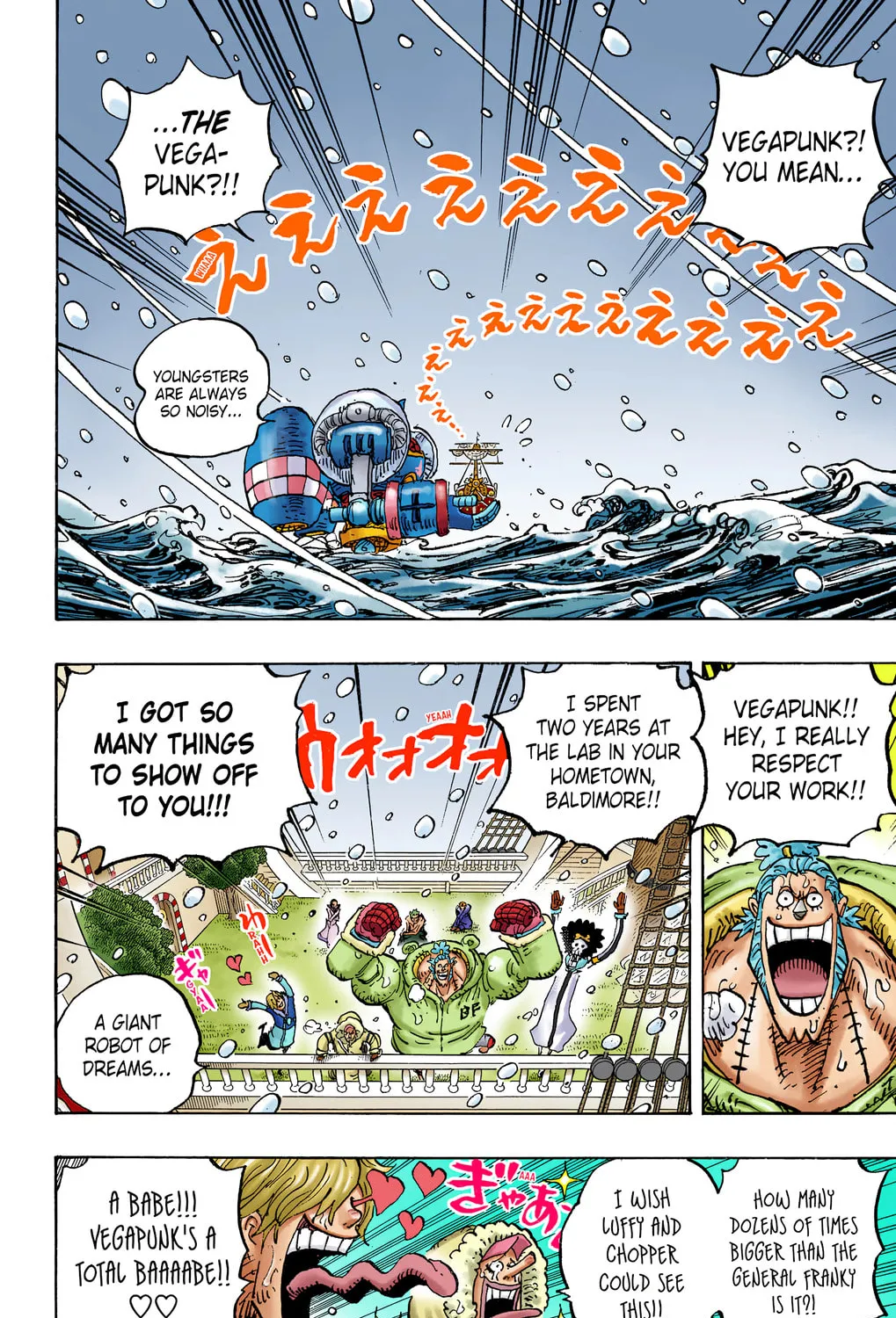 OP Colored Manga