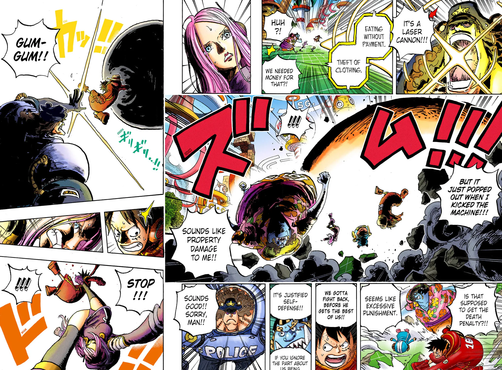 OP Colored Manga
