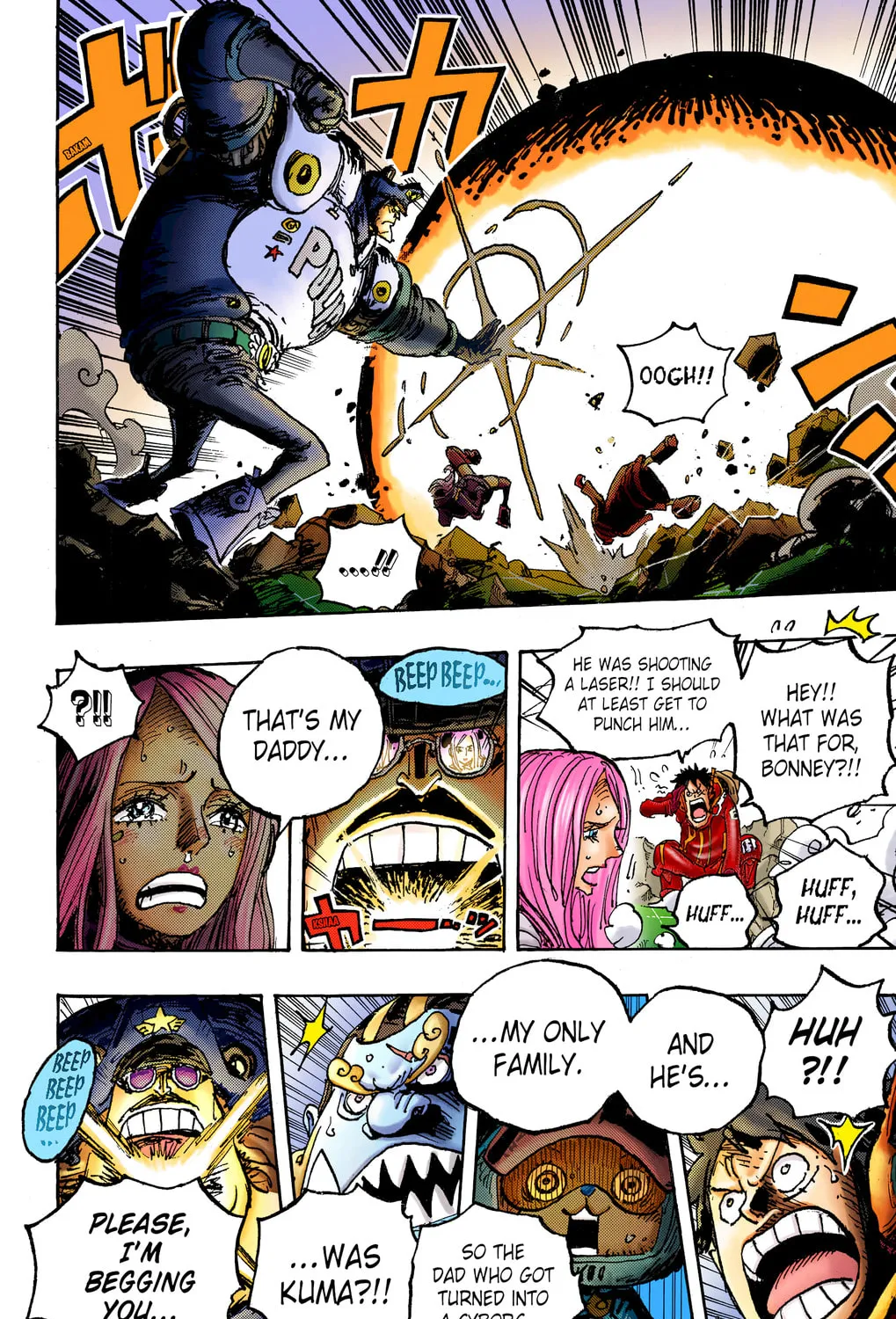 OP Colored Manga
