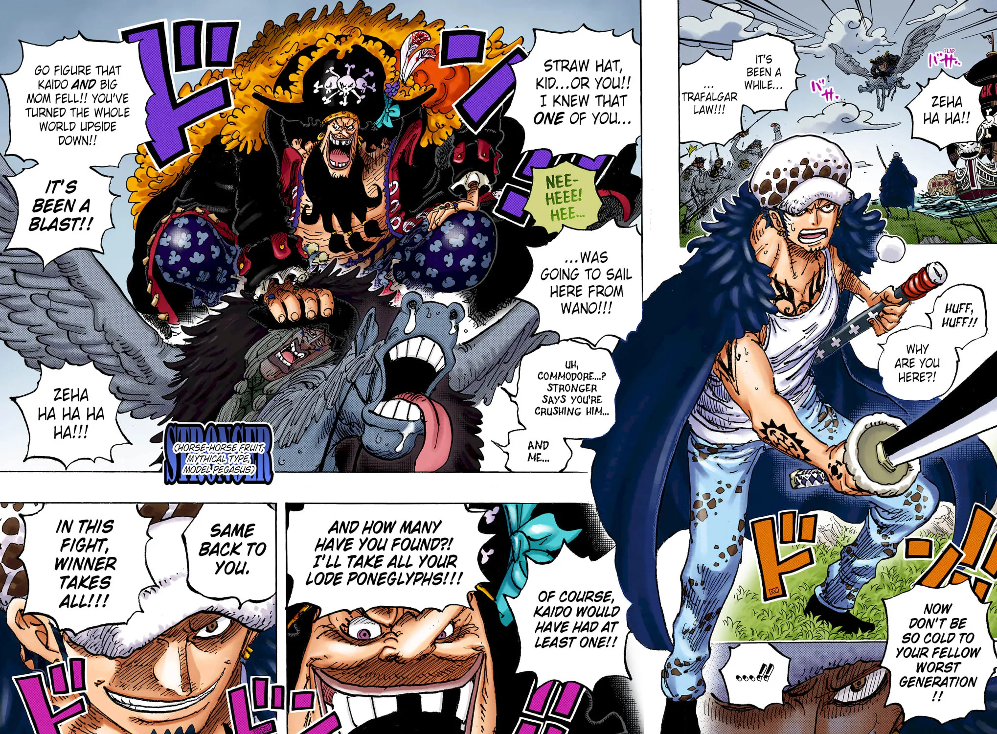 OP Colored Manga