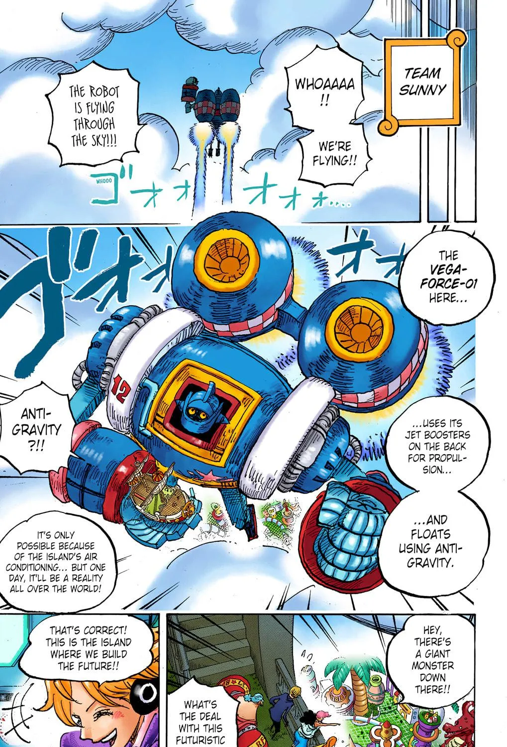 OP Colored Manga