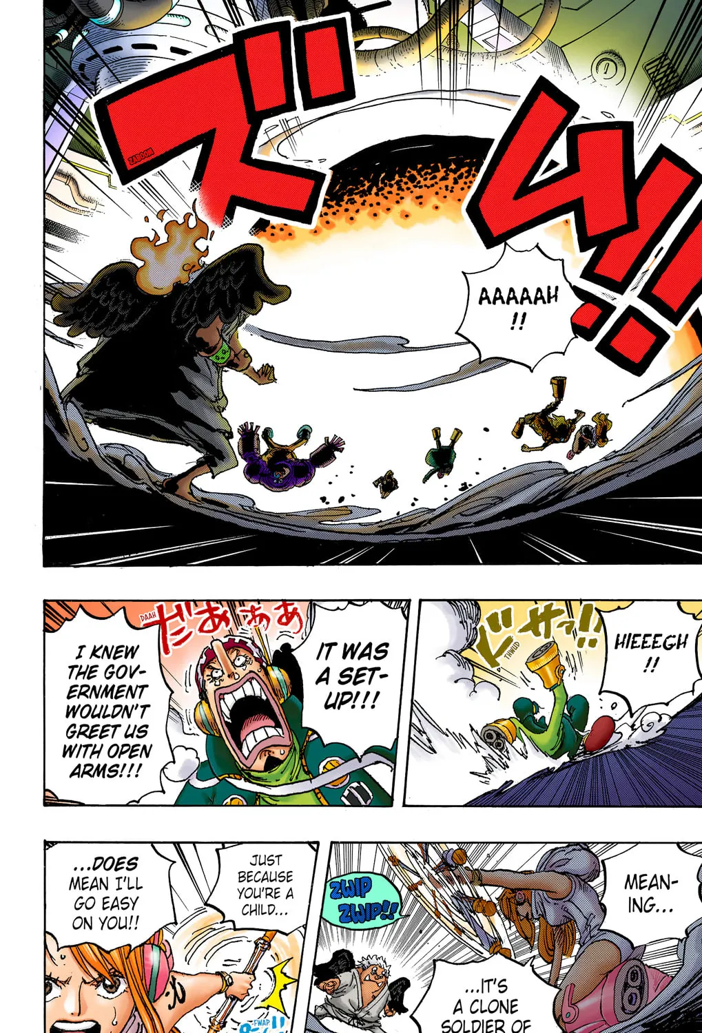 OP Colored Manga