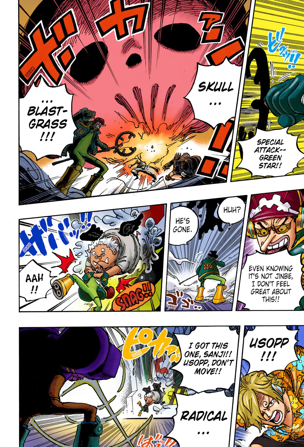 OP Colored Manga