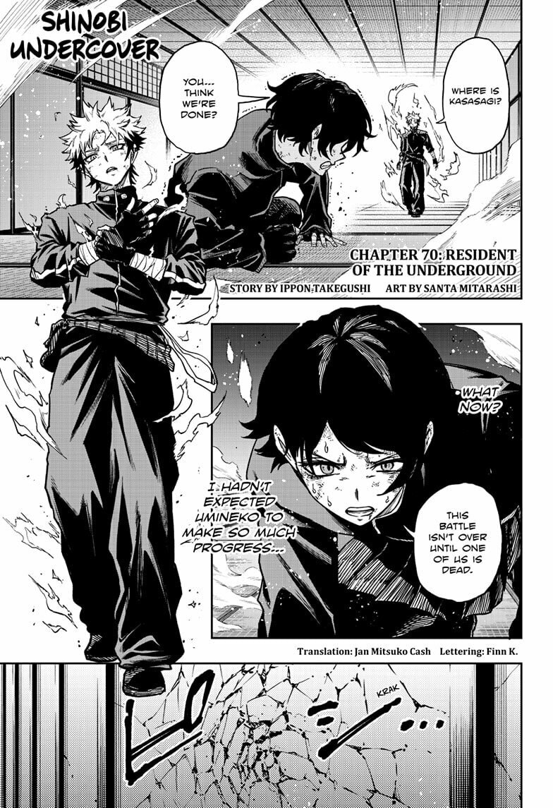 Shinobi Undercover Manga