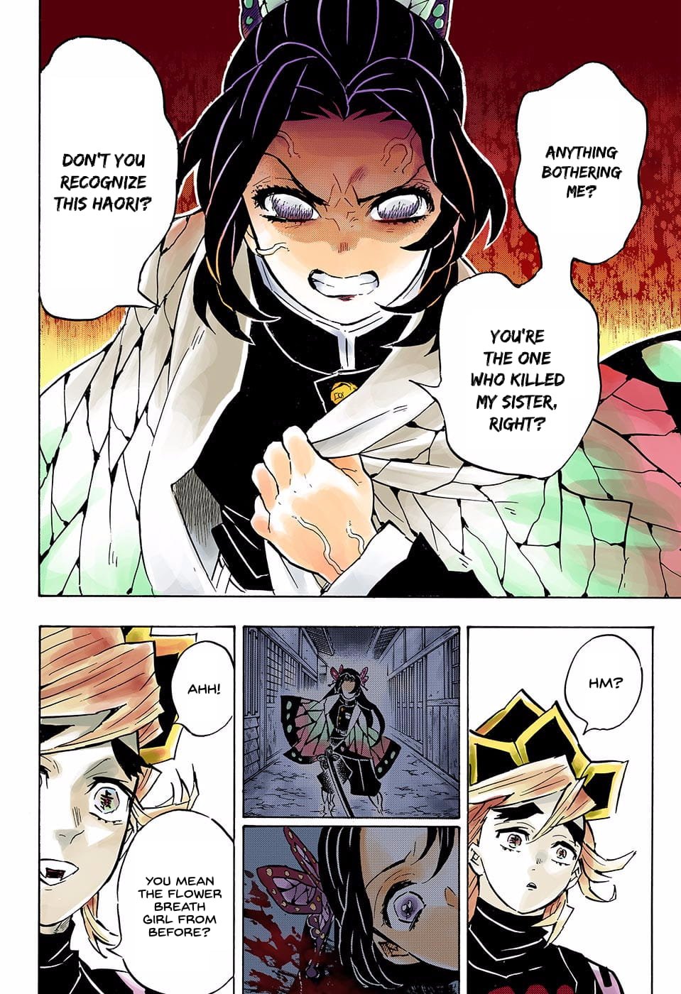 Demon Slayer Infinity Castle Colored Manga