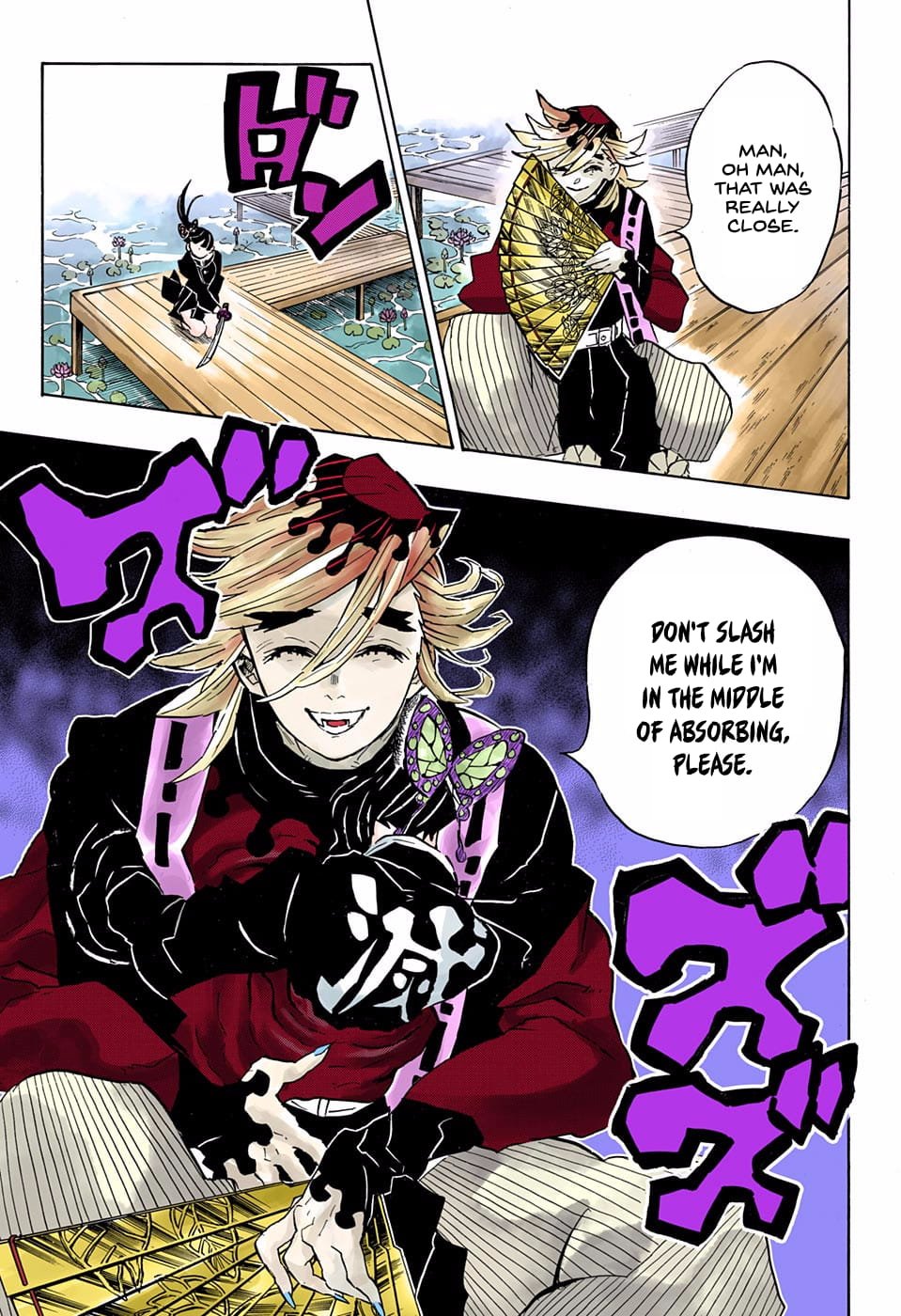 Demon Slayer Infinity Castle Colored Manga