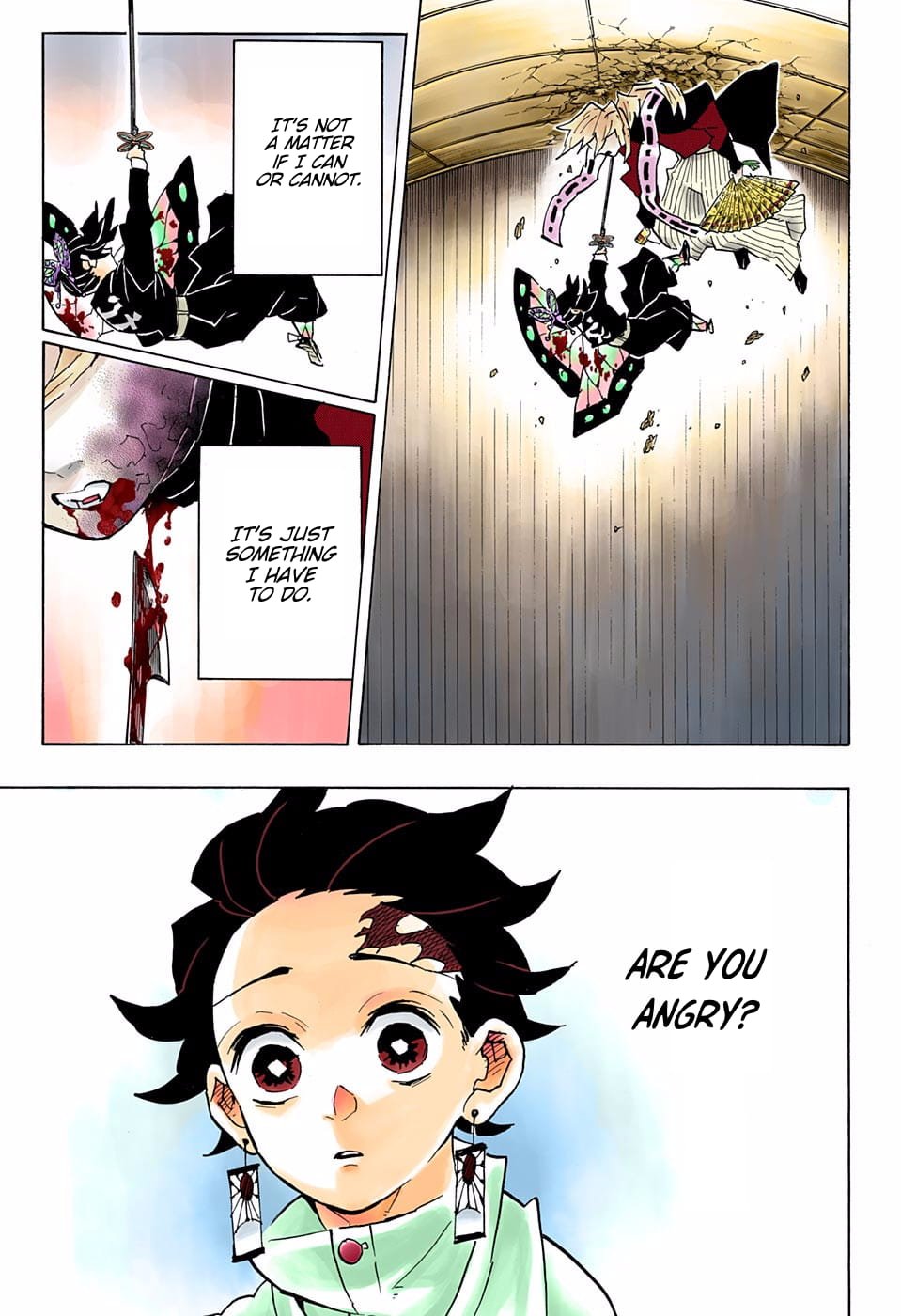 Demon Slayer Infinity Castle Colored Manga