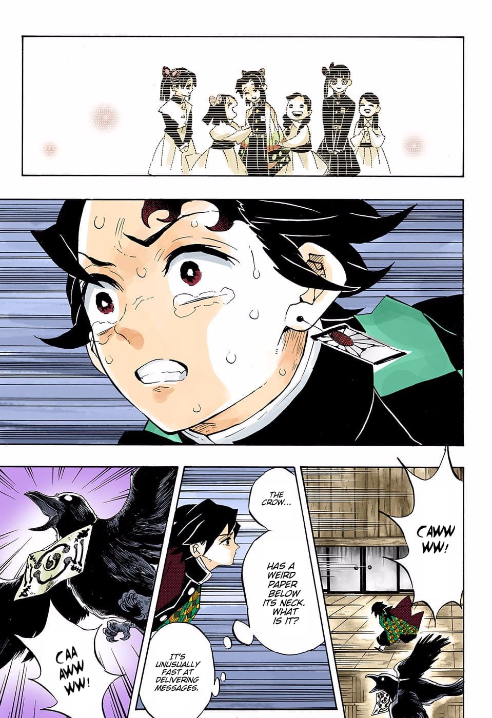 Demon Slayer Infinity Castle Colored Manga