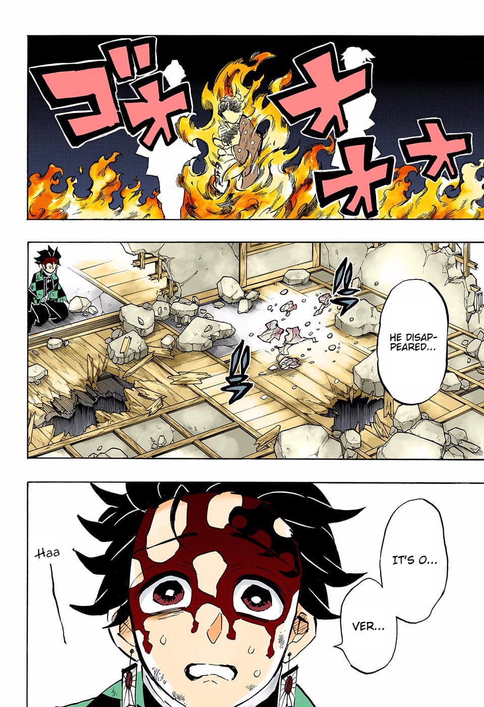 Demon Slayer Infinity Castle Colored Manga