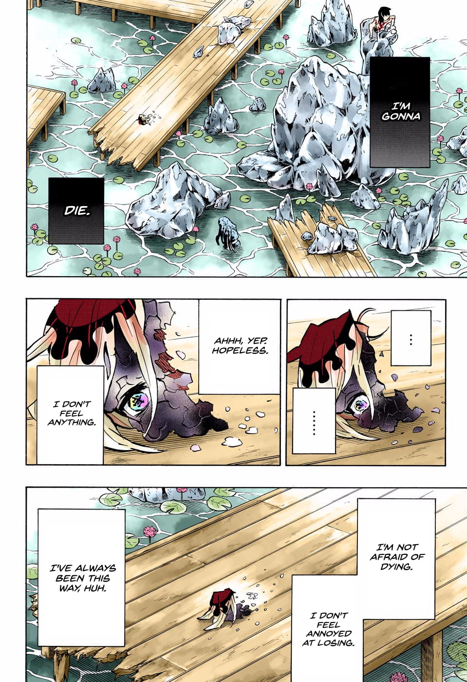 Demon Slayer Infinity Castle Colored Manga