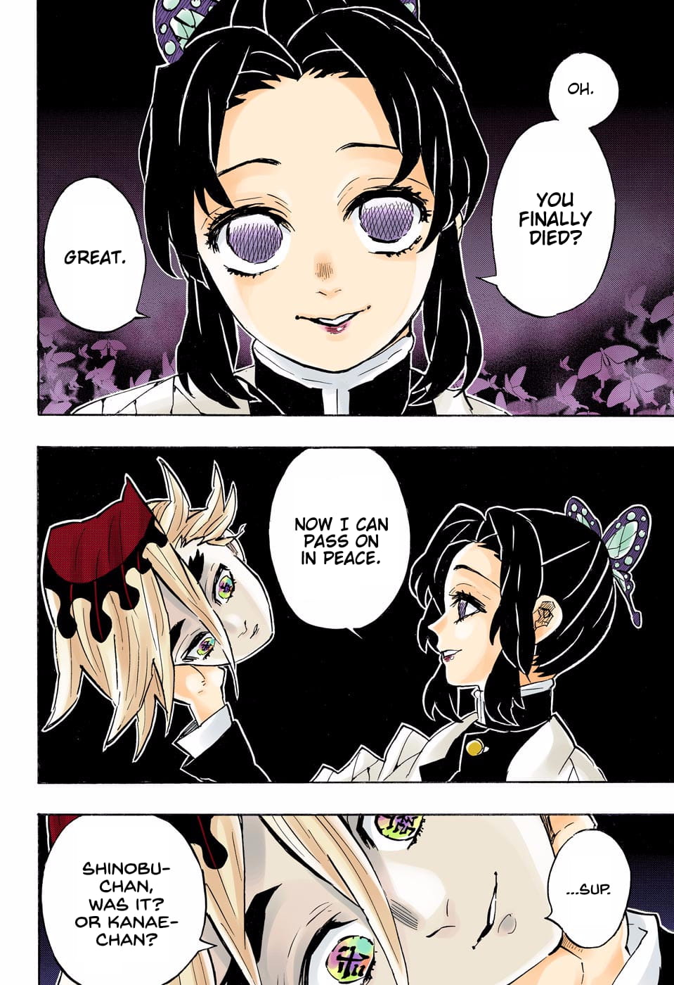 Demon Slayer Infinity Castle Colored Manga