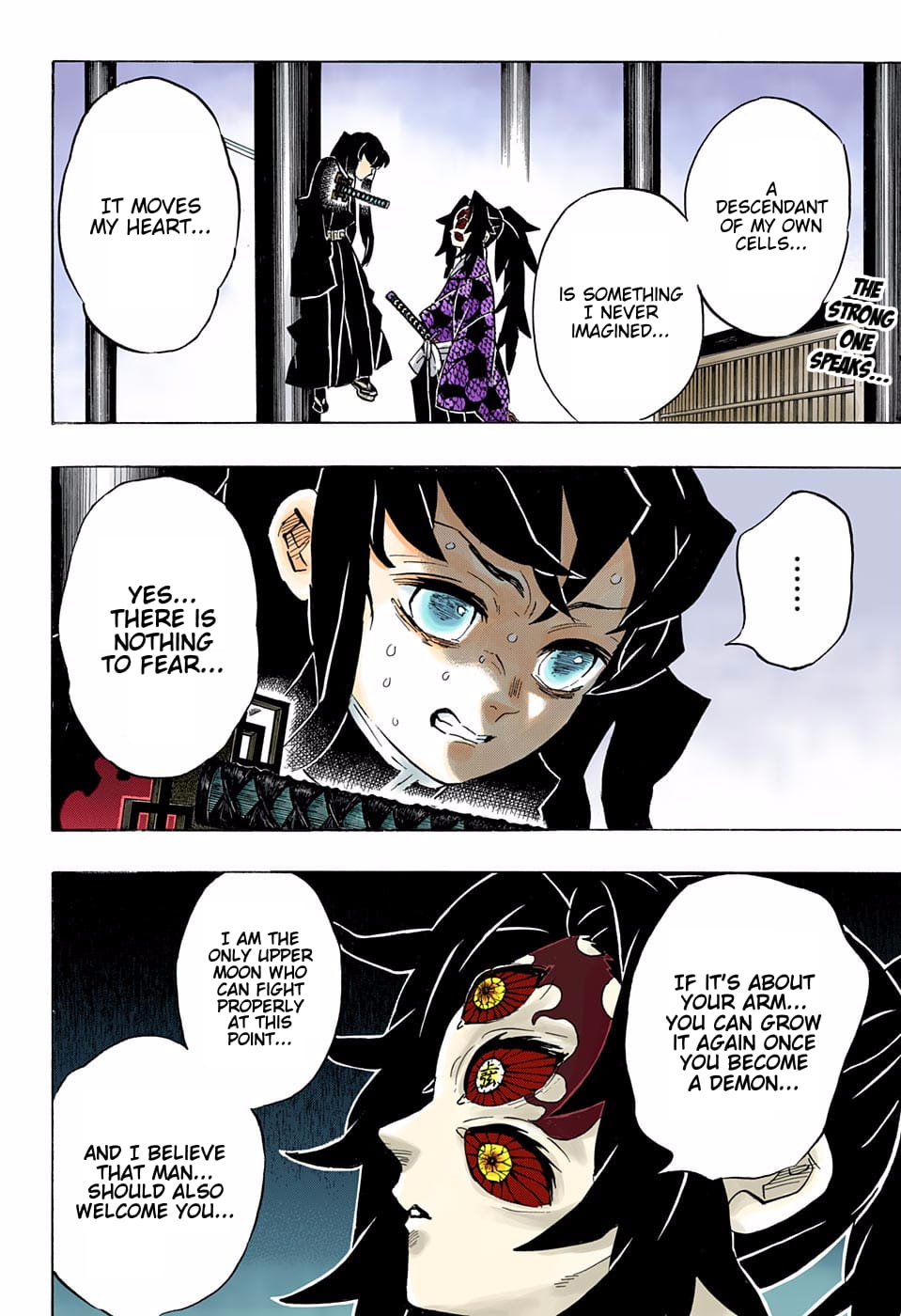 Demon Slayer Infinity Castle Colored Manga