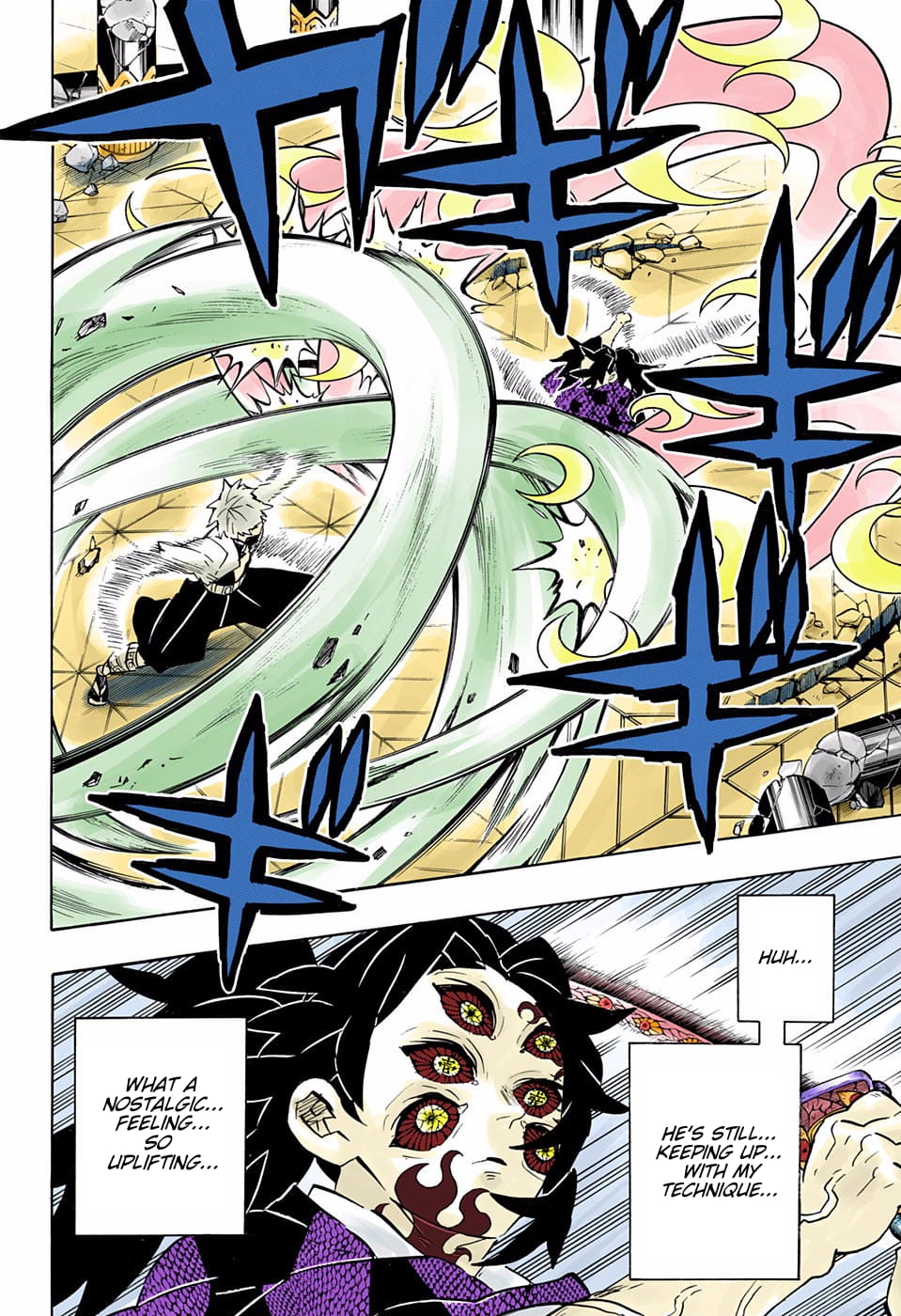 Demon Slayer Infinity Castle Colored Manga