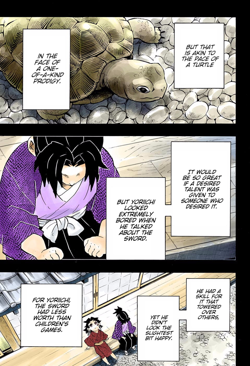 Demon Slayer Infinity Castle Colored Manga