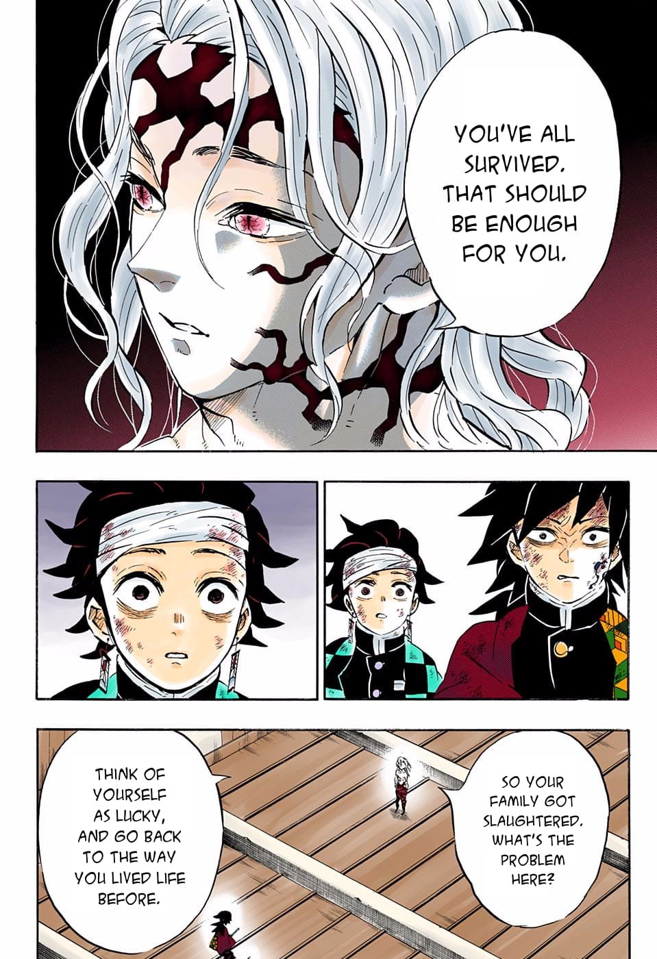 Demon Slayer Infinity Castle Colored Manga Manga Free Chapter 181 On 