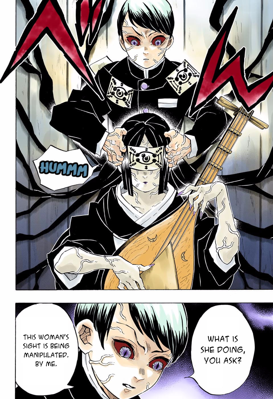 Demon Slayer Infinity Castle Colored Manga