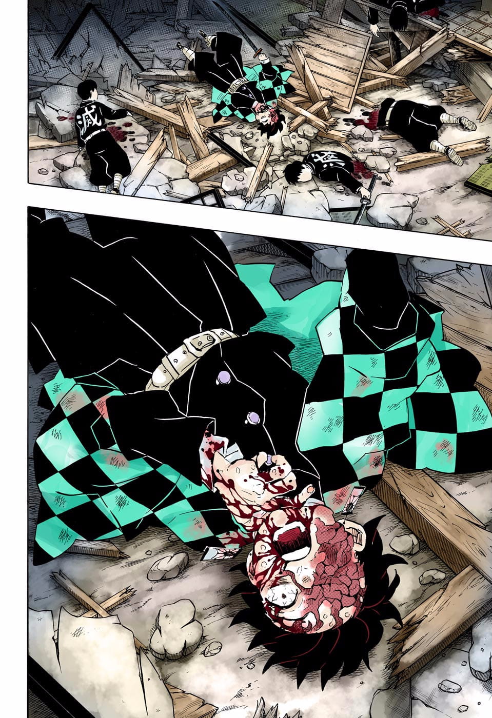 Demon Slayer Infinity Castle Colored Manga