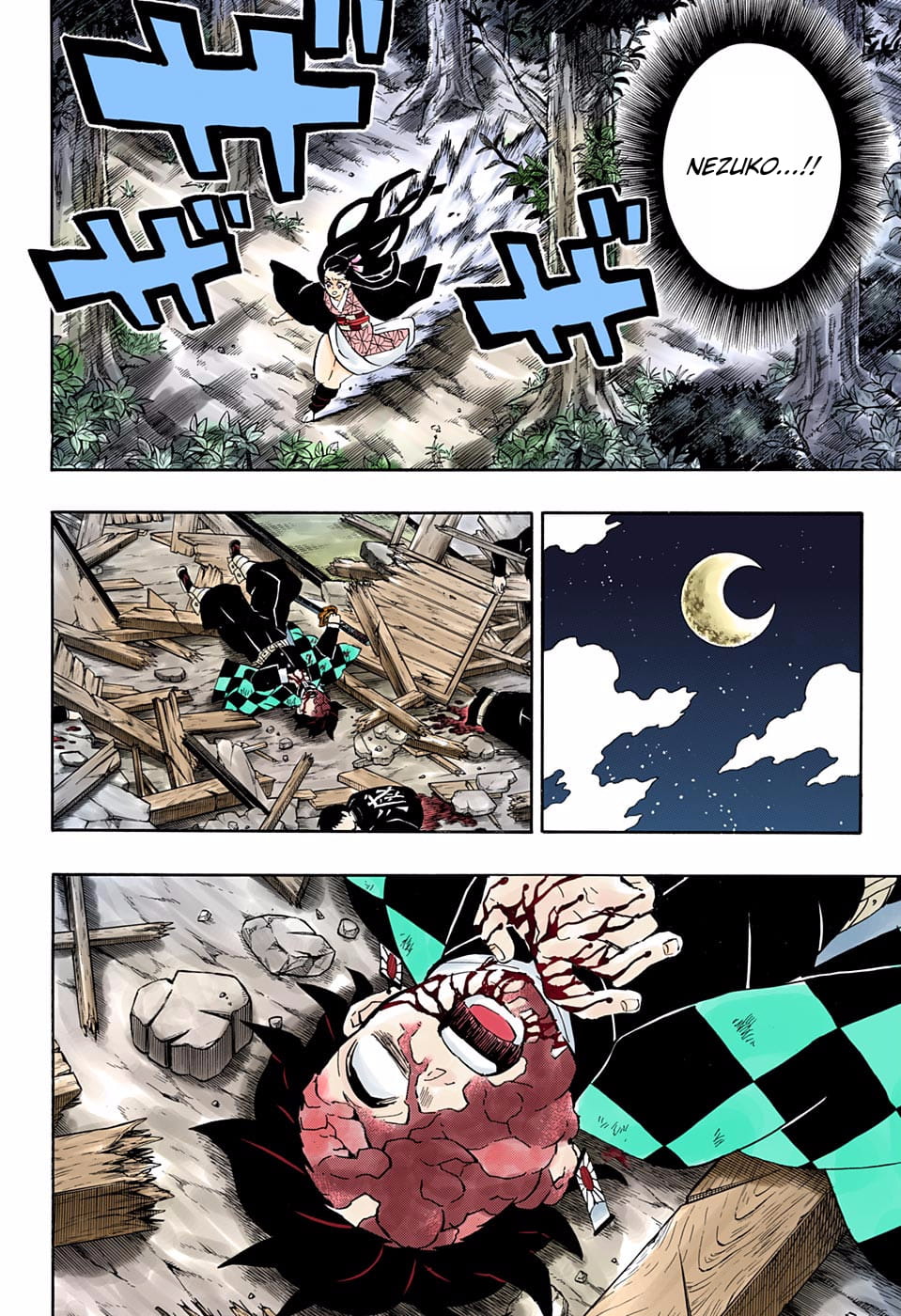 Demon Slayer Infinity Castle Colored Manga