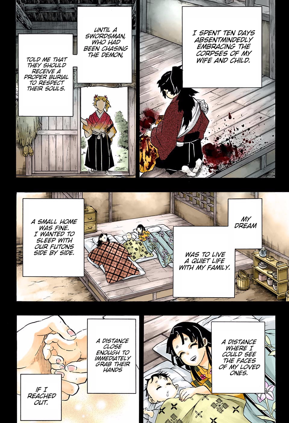 Demon Slayer Infinity Castle Colored Manga